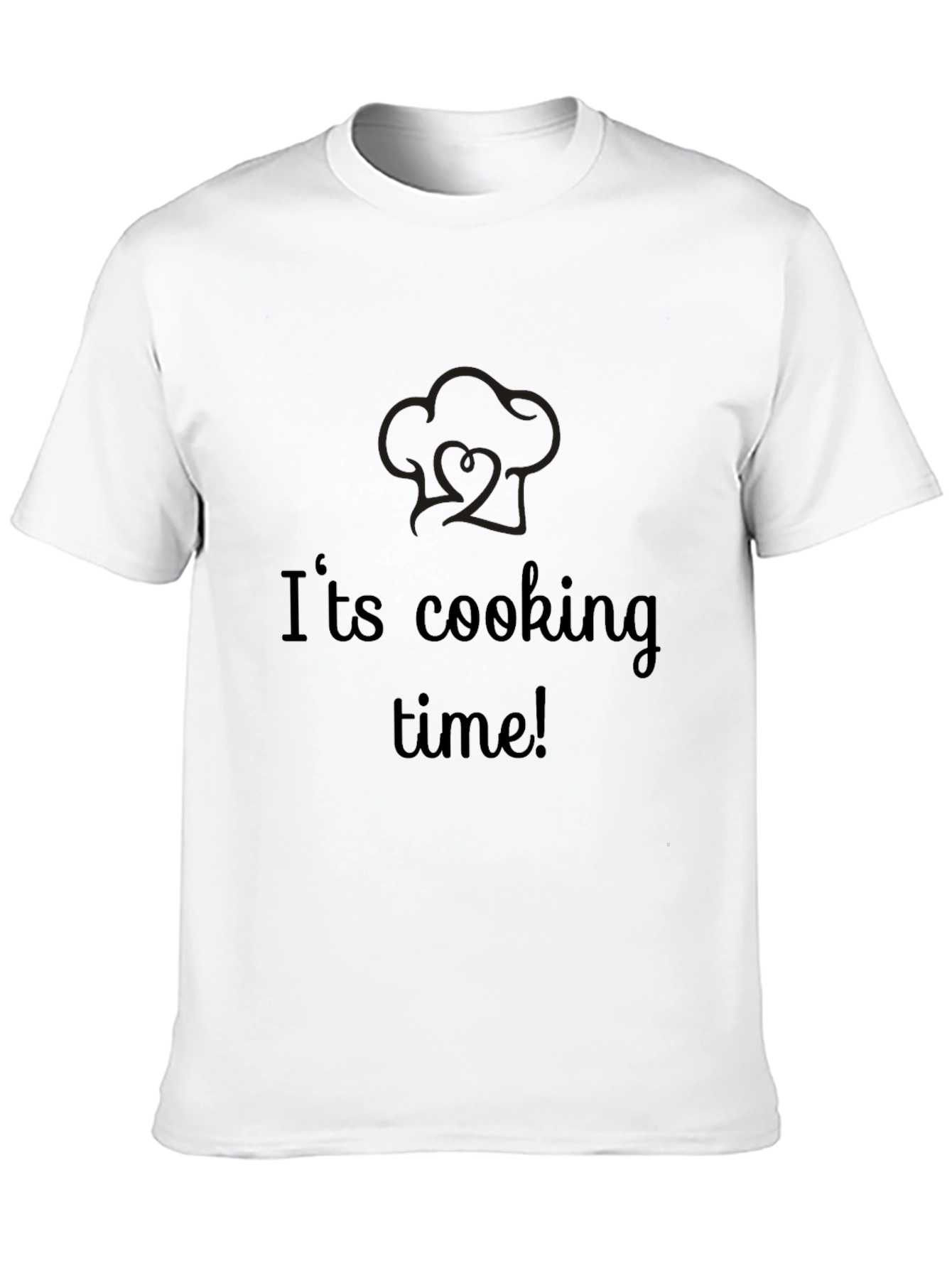 Its Cooking Time Chef Hat T-Shirt