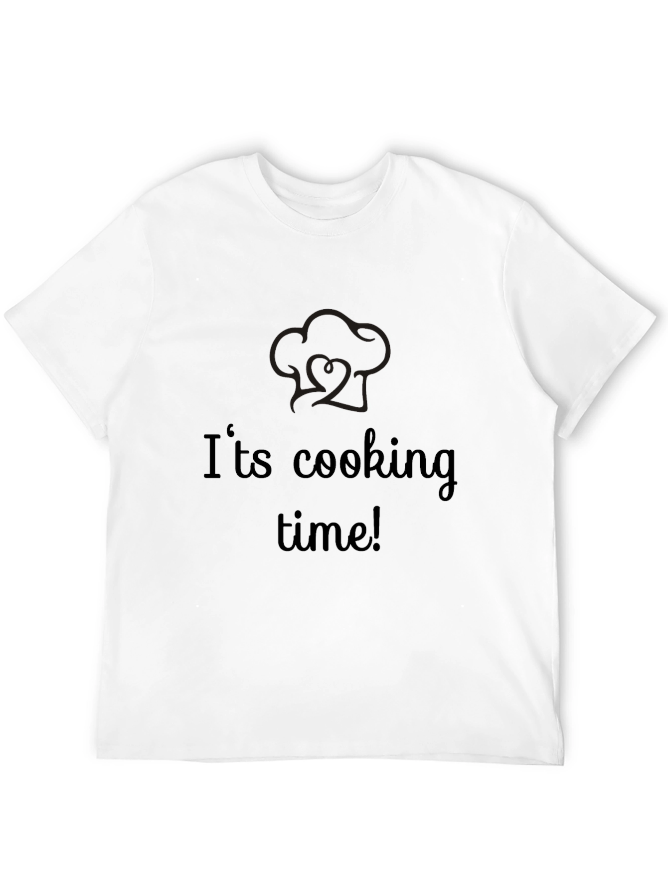 Its Cooking Time Chef Hat T-Shirt