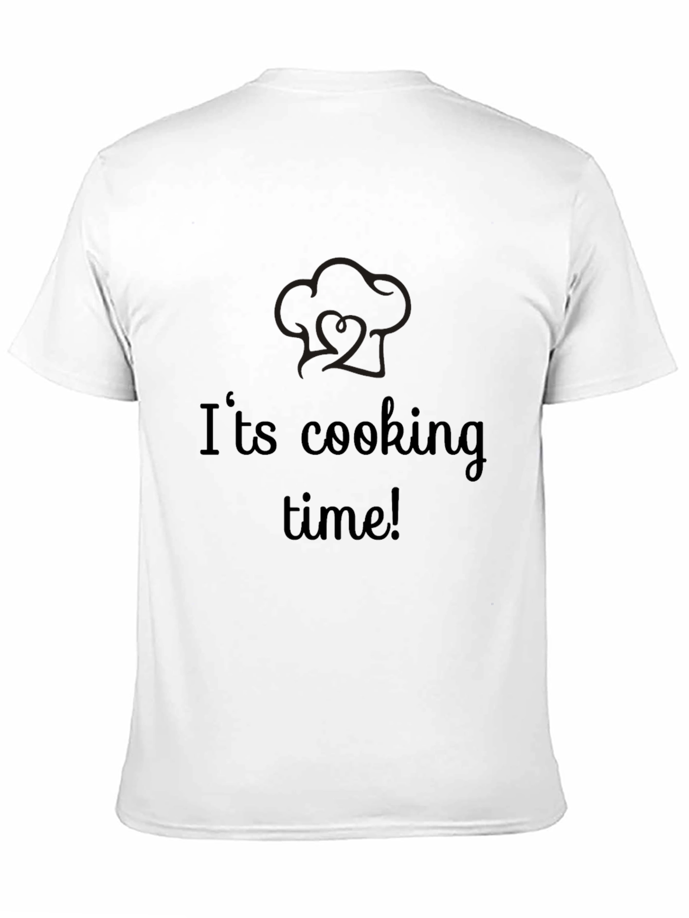 Its Cooking Time Chef Hat T-Shirt