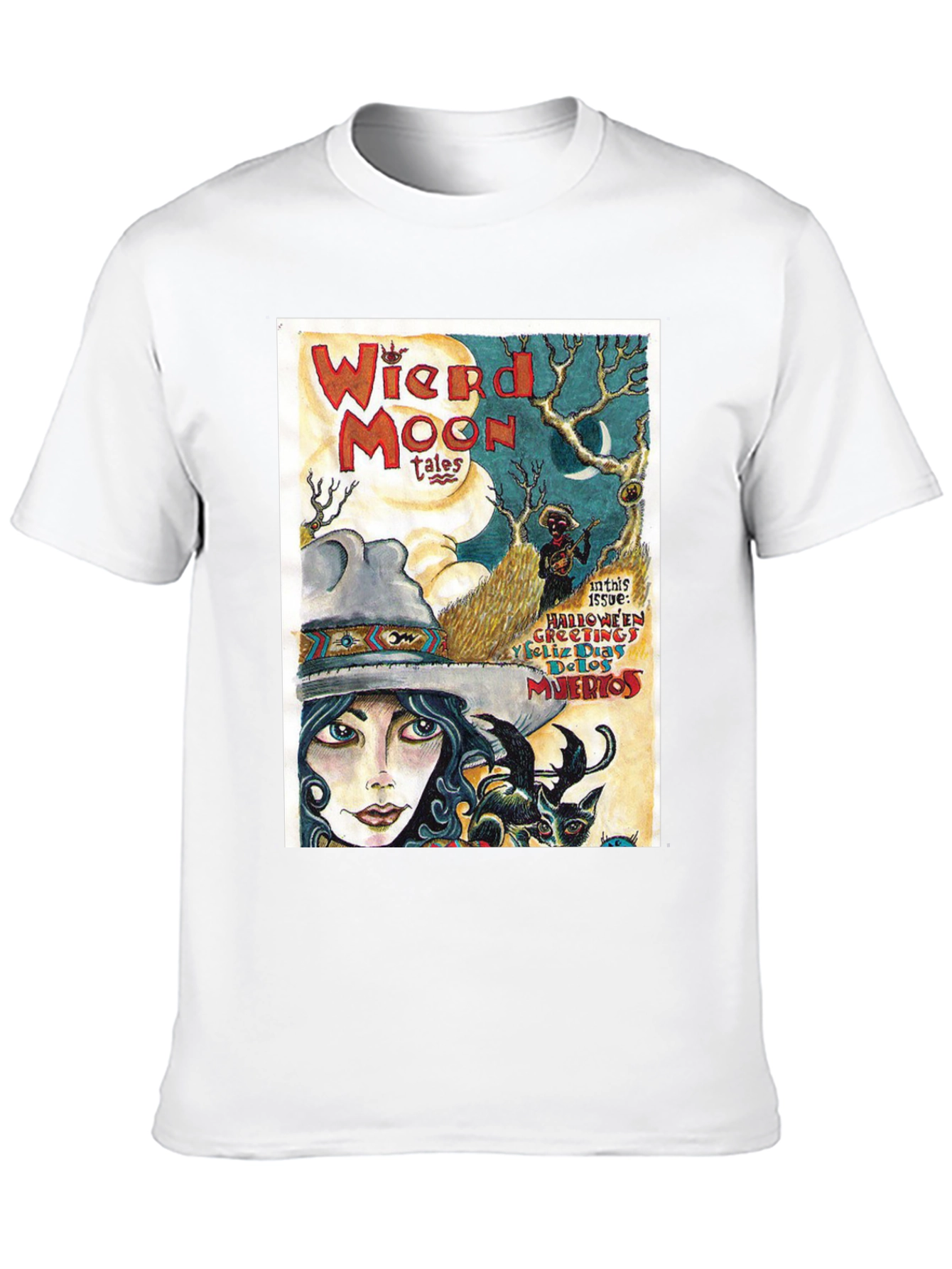 Weird Moon Tales Graphic T-Shirt - Halloween