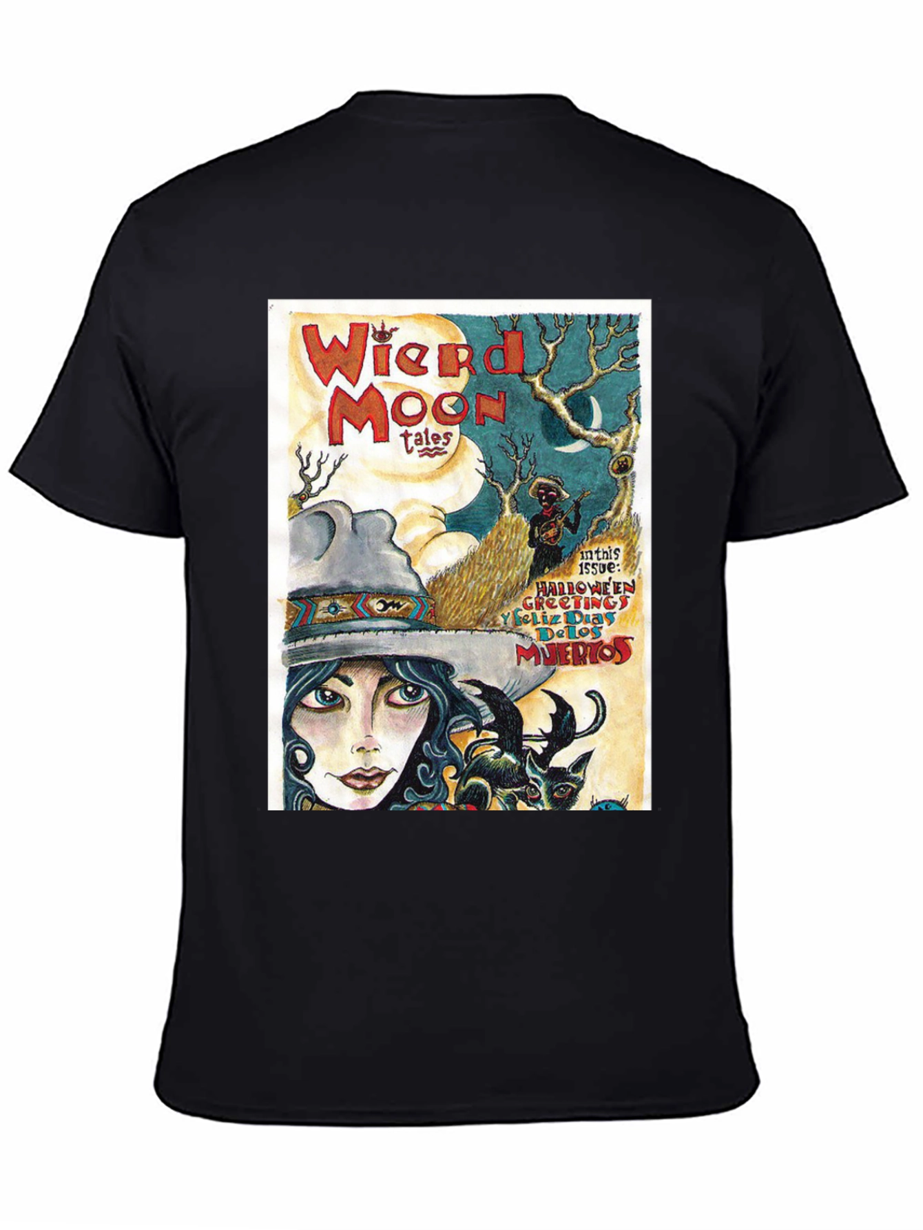 Weird Moon Tales Graphic T-Shirt - Halloween