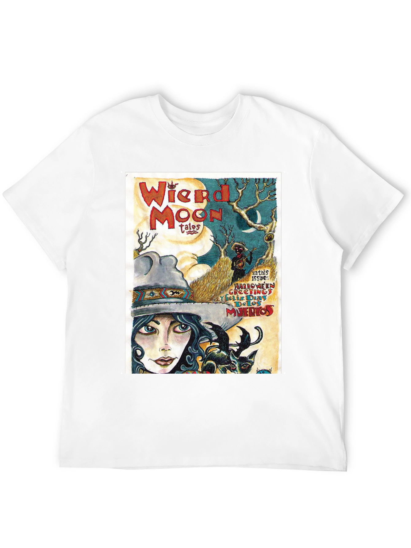 Weird Moon Tales Graphic T-Shirt - Halloween