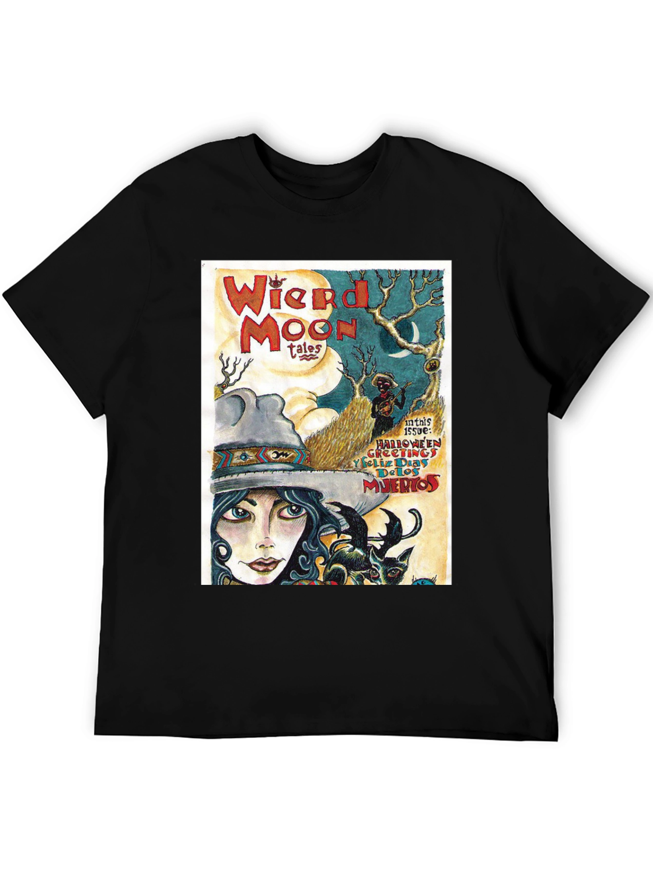 Weird Moon Tales Graphic T-Shirt - Halloween