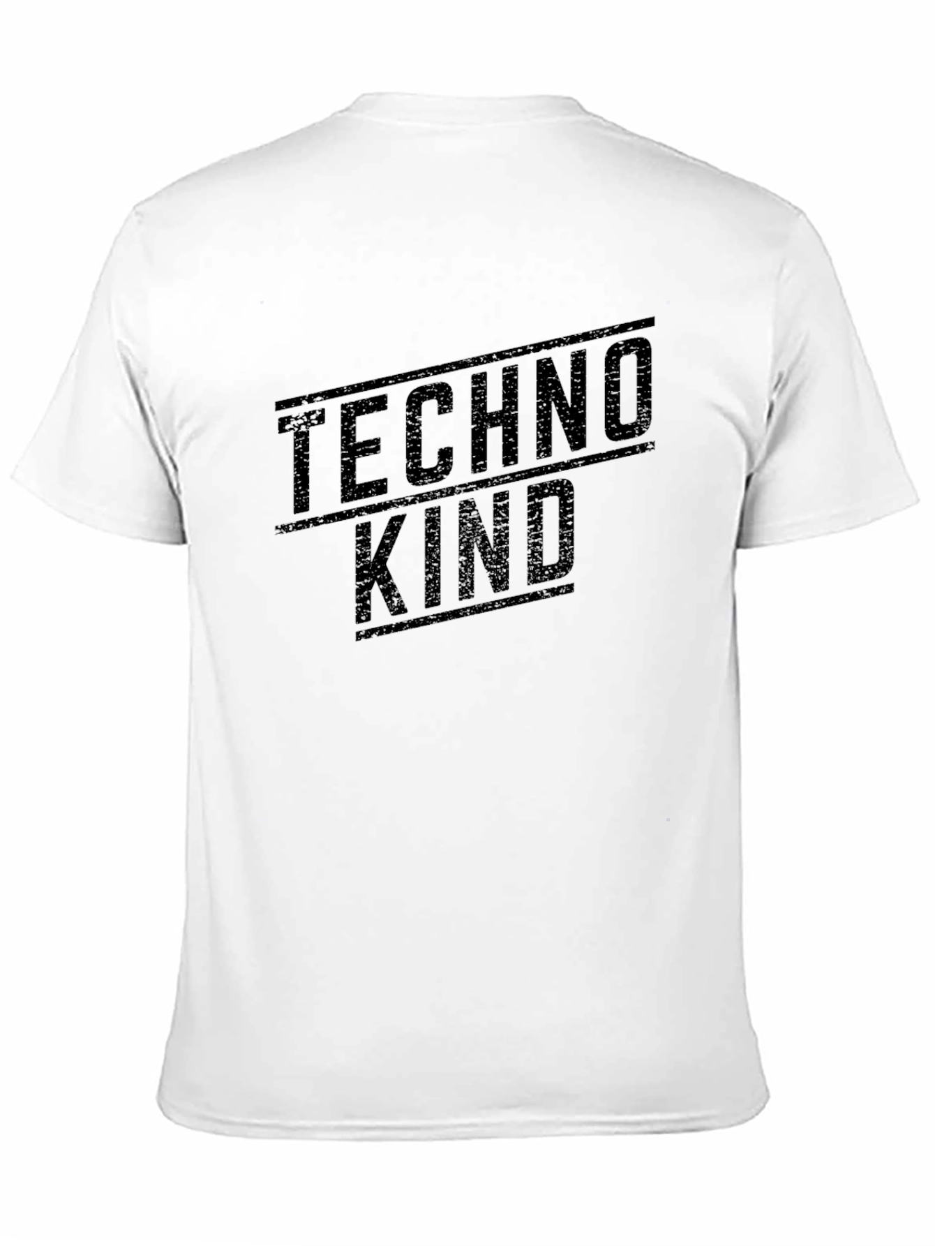 Techno Kind Black Graphic Tee