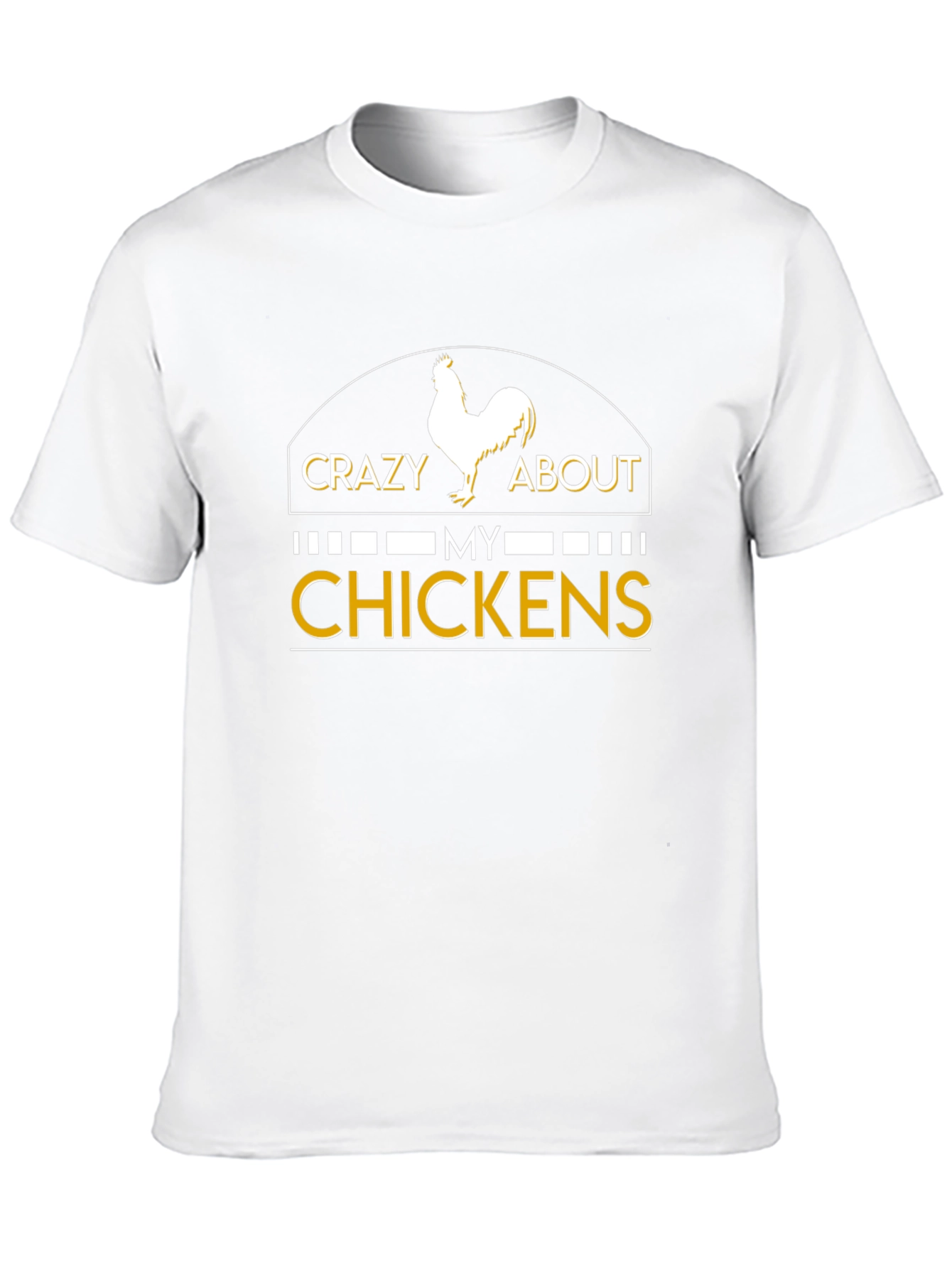 Crazy About My Chickens Graphic T-Shirt