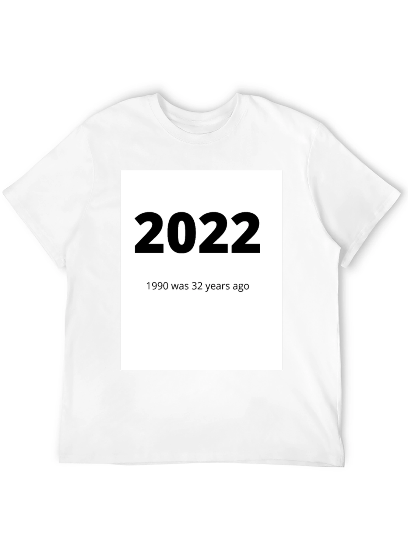 2022 & 1990 Throwback Graphic T-Shirt
