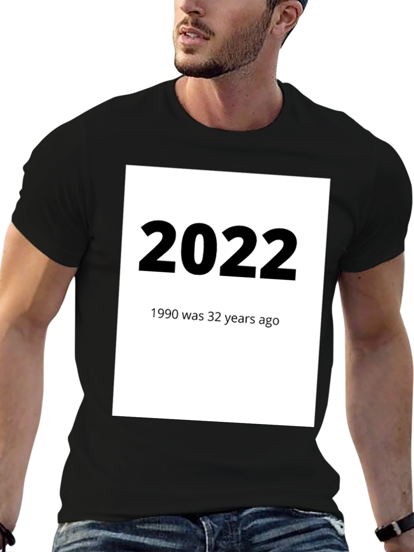 2022 & 1990 Throwback Graphic T-Shirt