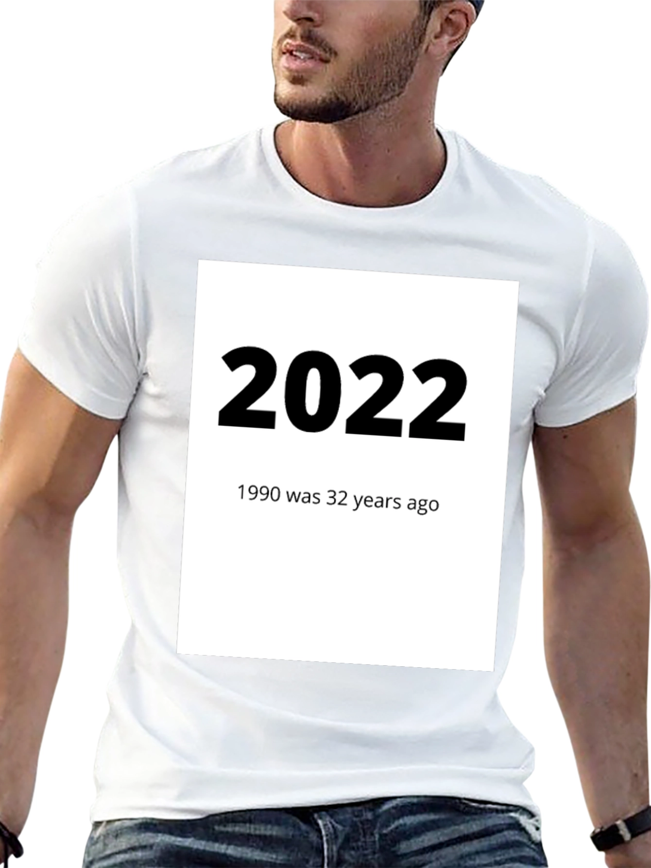 2022 & 1990 Throwback Graphic T-Shirt
