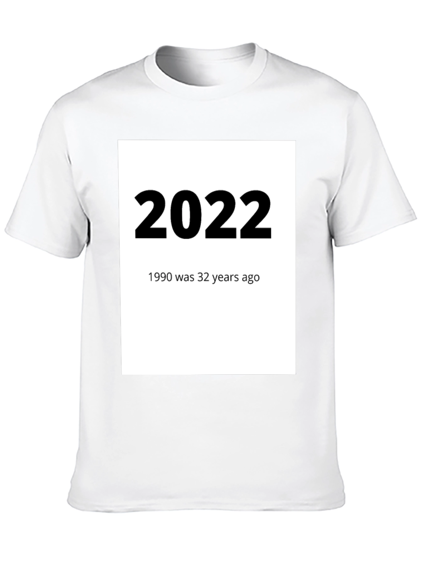 2022 & 1990 Throwback Graphic T-Shirt