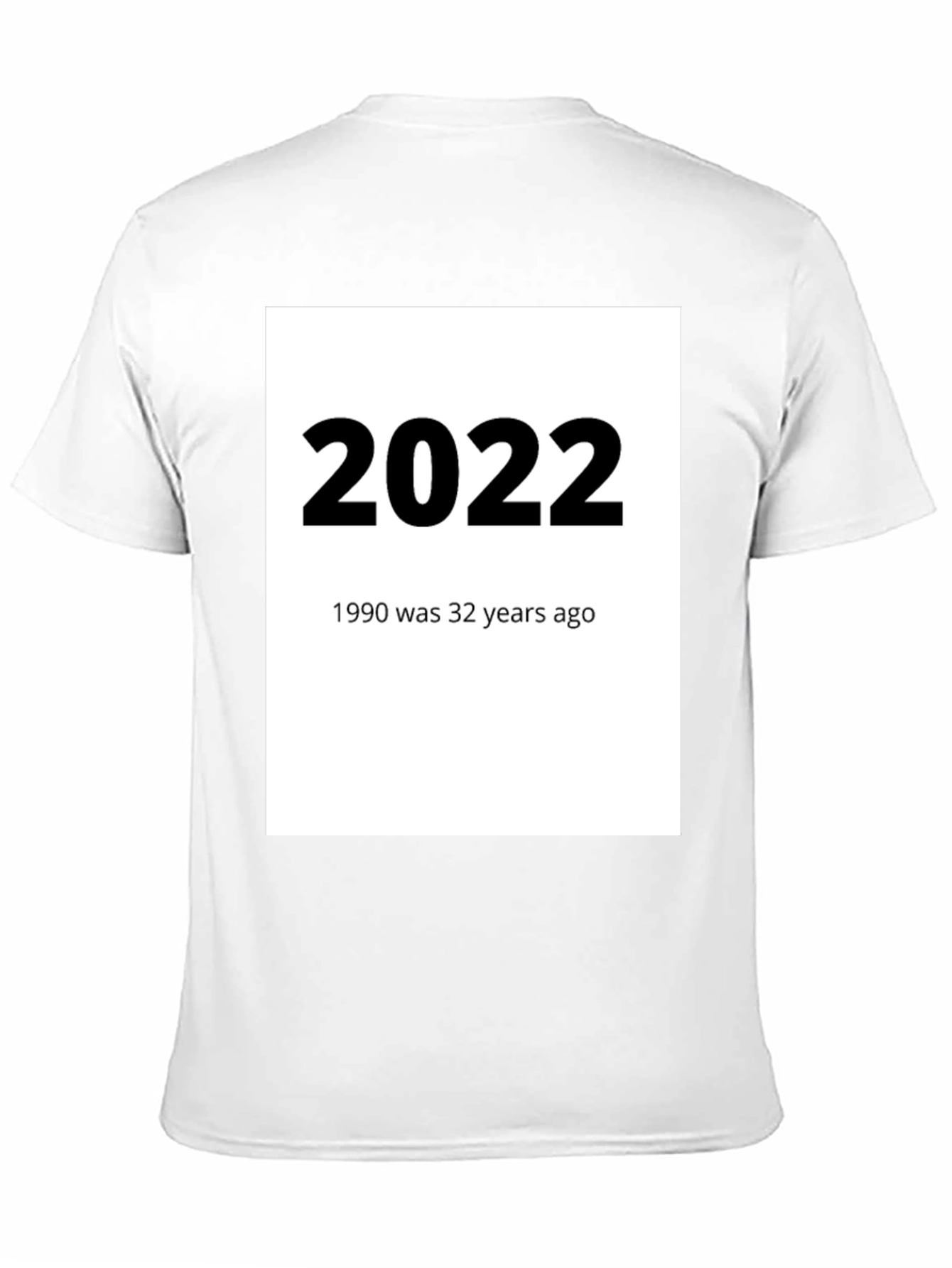 2022 & 1990 Throwback Graphic T-Shirt