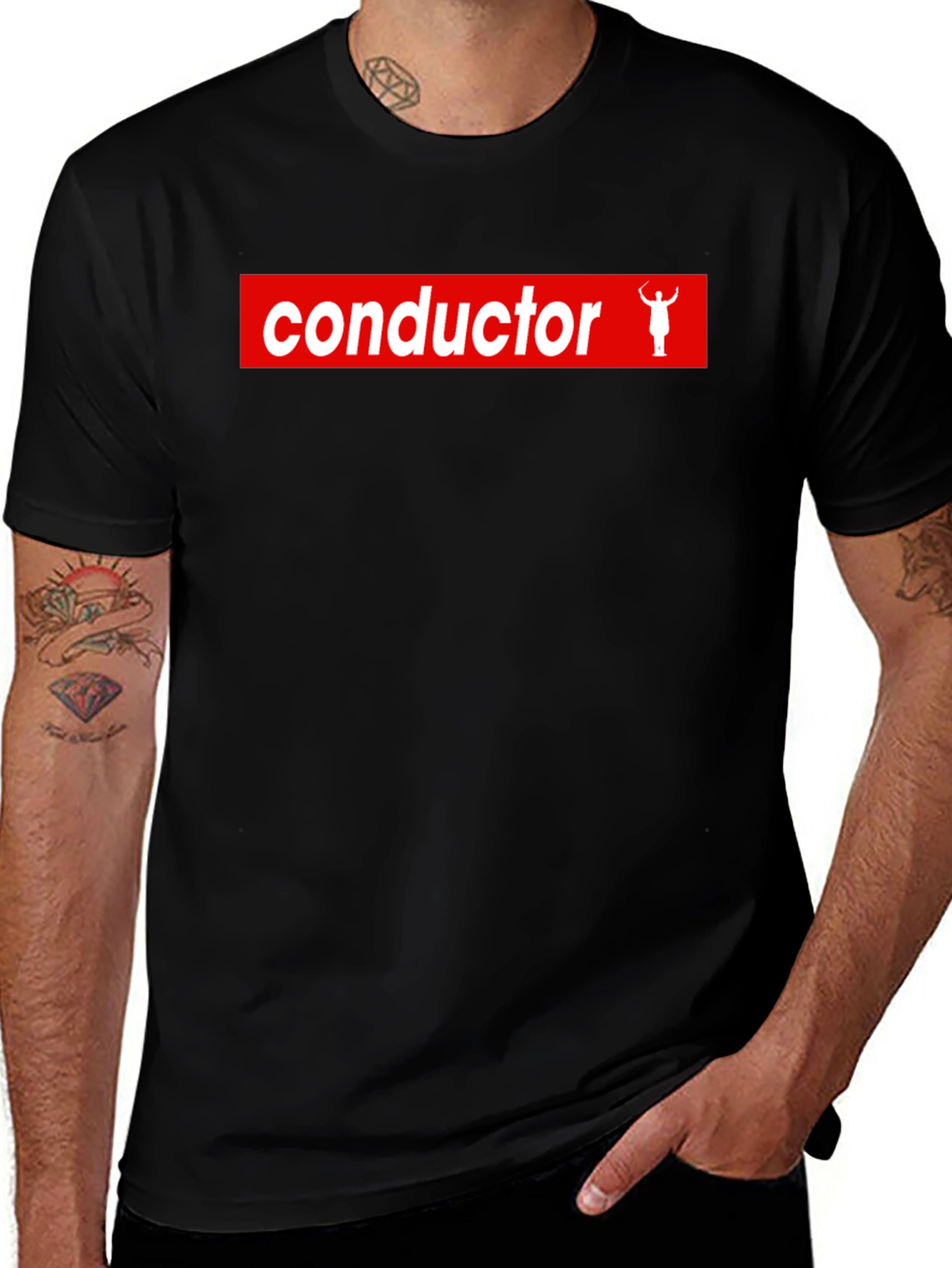 Conductor T-Shirt - Trendy Music Lover Tee