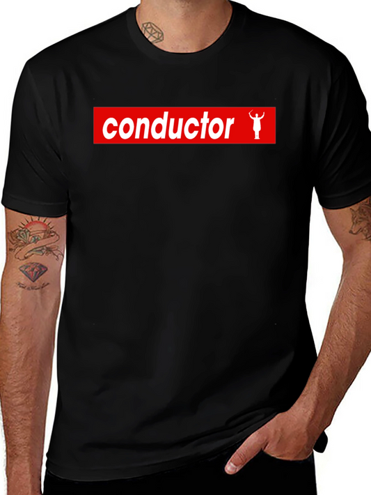 Conductor T-Shirt - Trendy Music Lover Tee