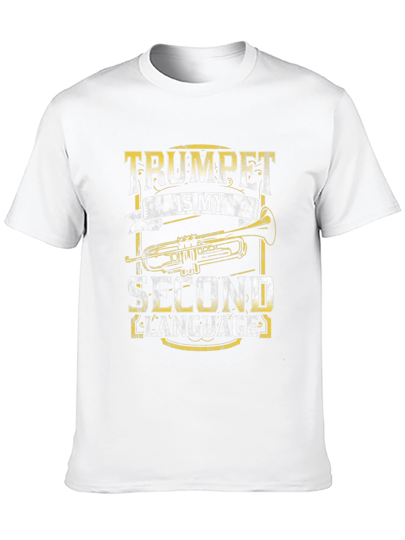 Trumpet is my Second Language T-Shirt