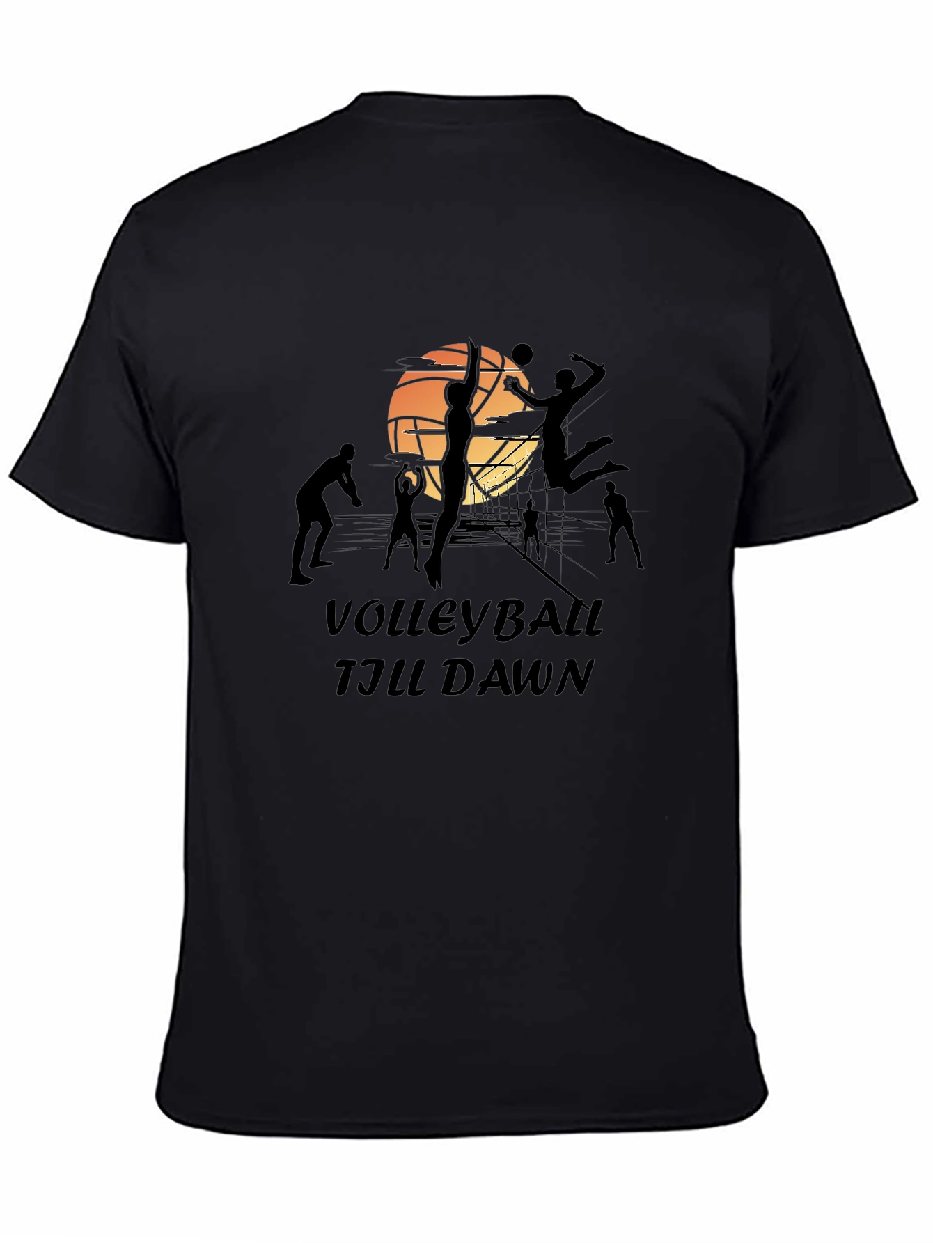 Volleyball Till Dawn Graphic Tee