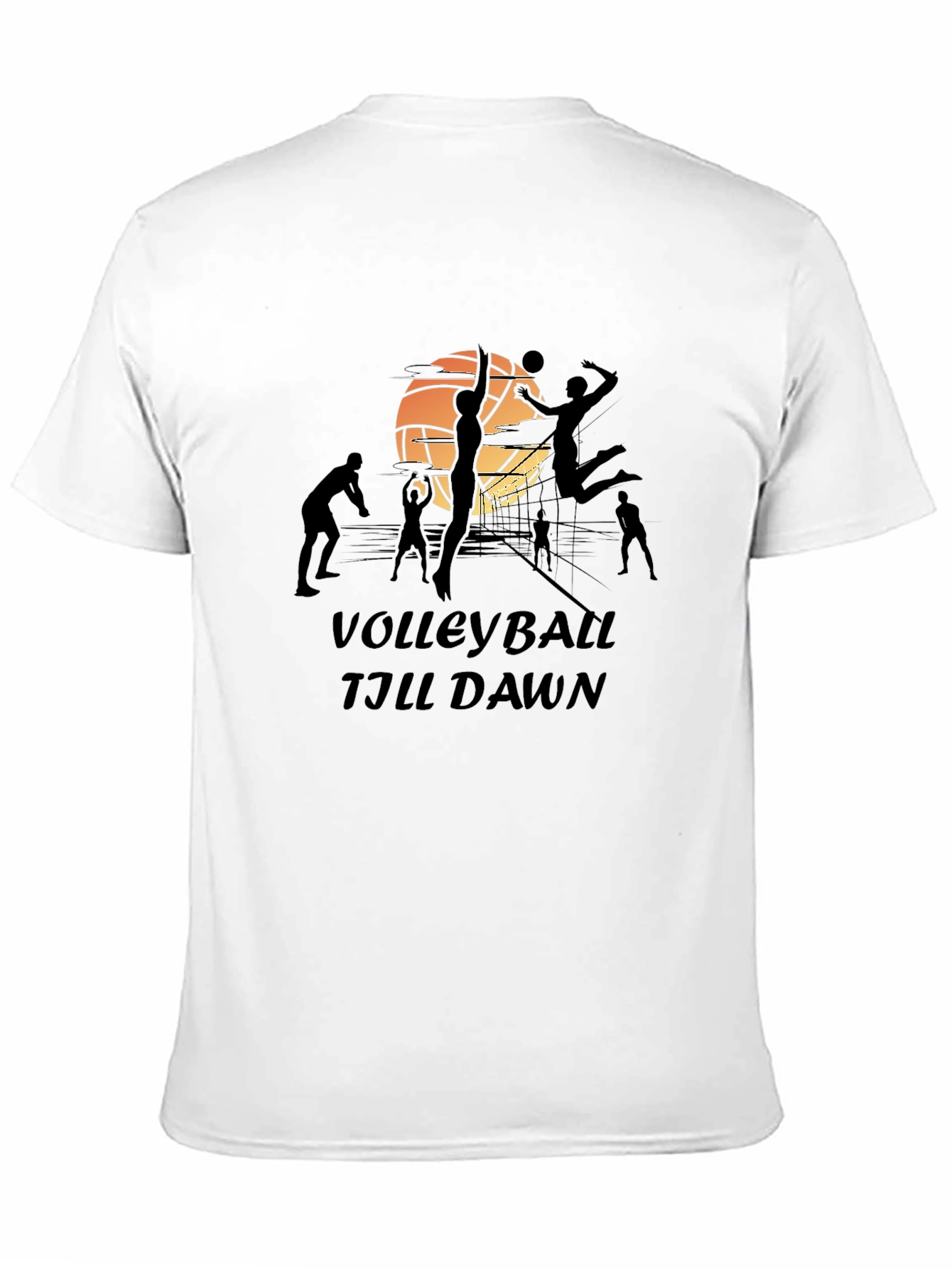 Volleyball Till Dawn Graphic Tee
