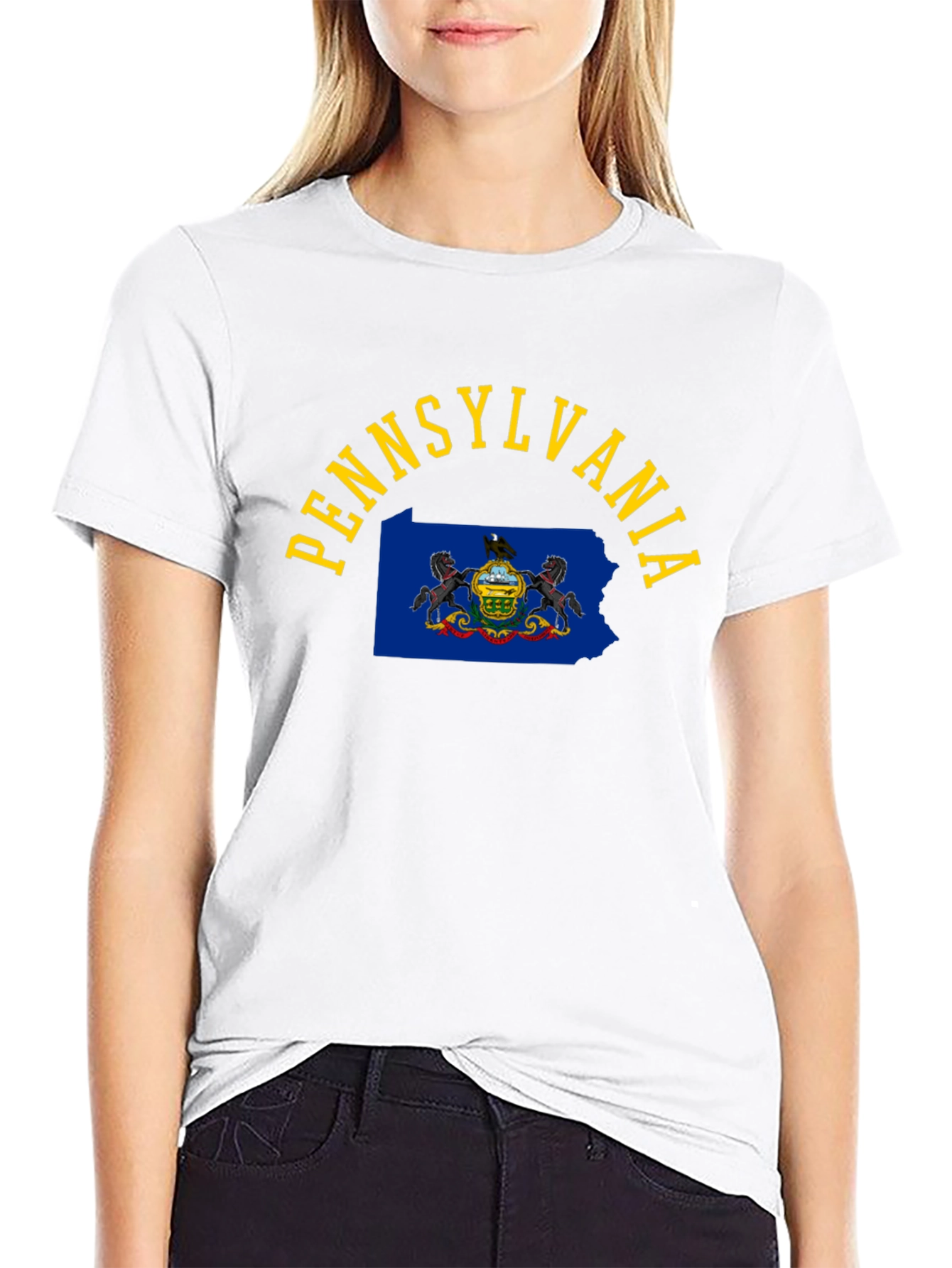 Pennsylvania State Pride Black T-Shirt