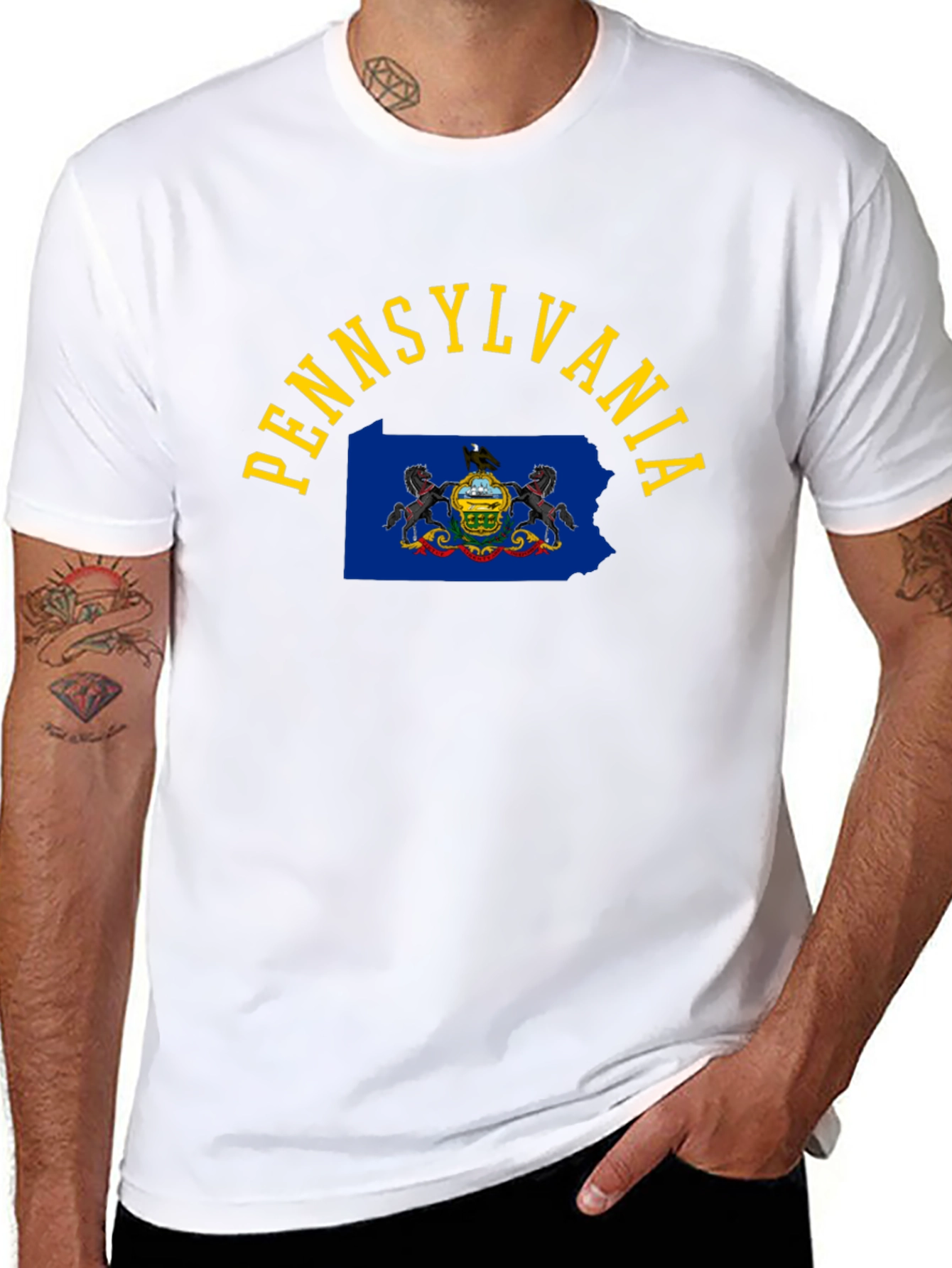 Pennsylvania State Pride Black T-Shirt
