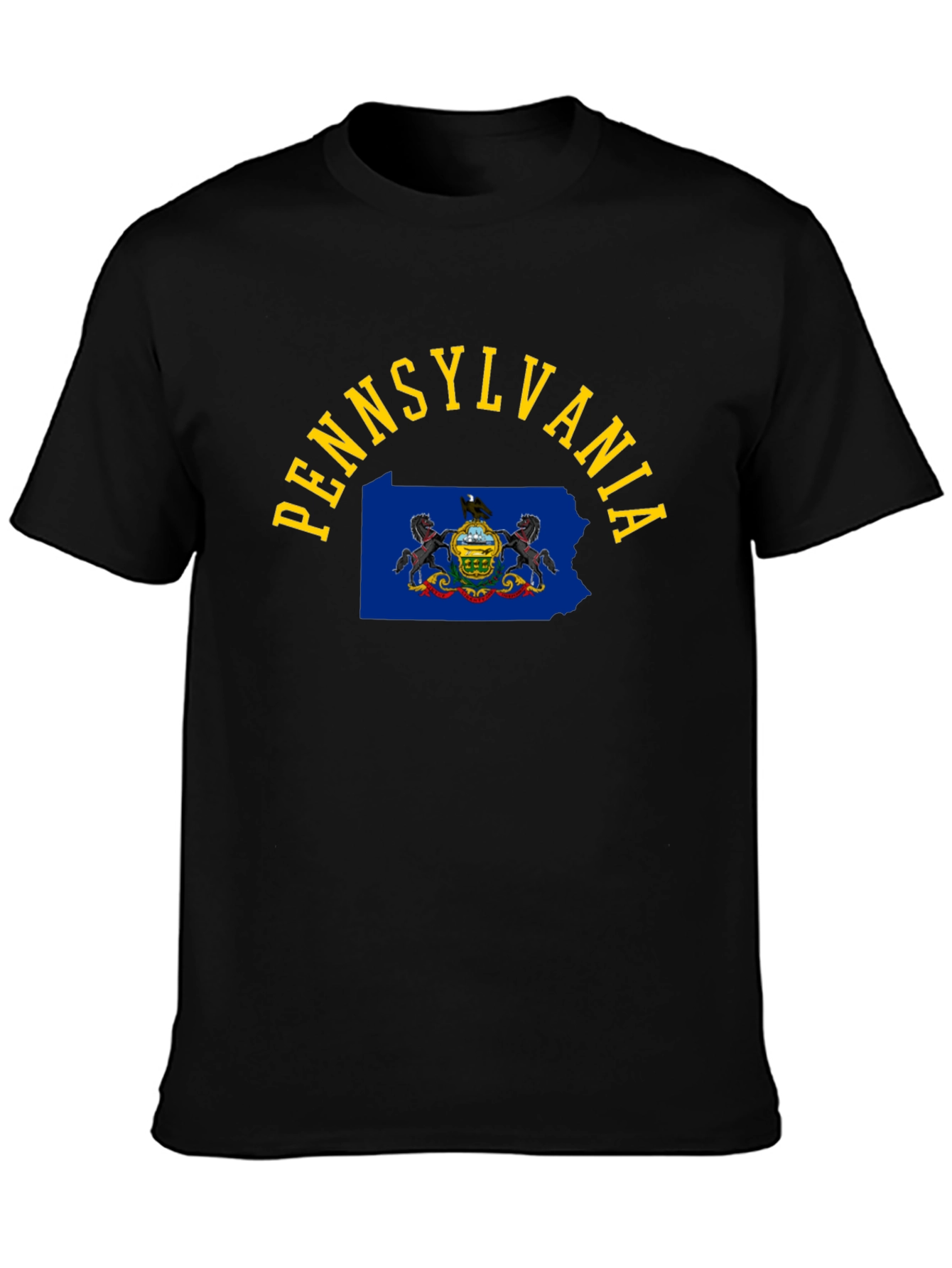 Pennsylvania State Pride Black T-Shirt