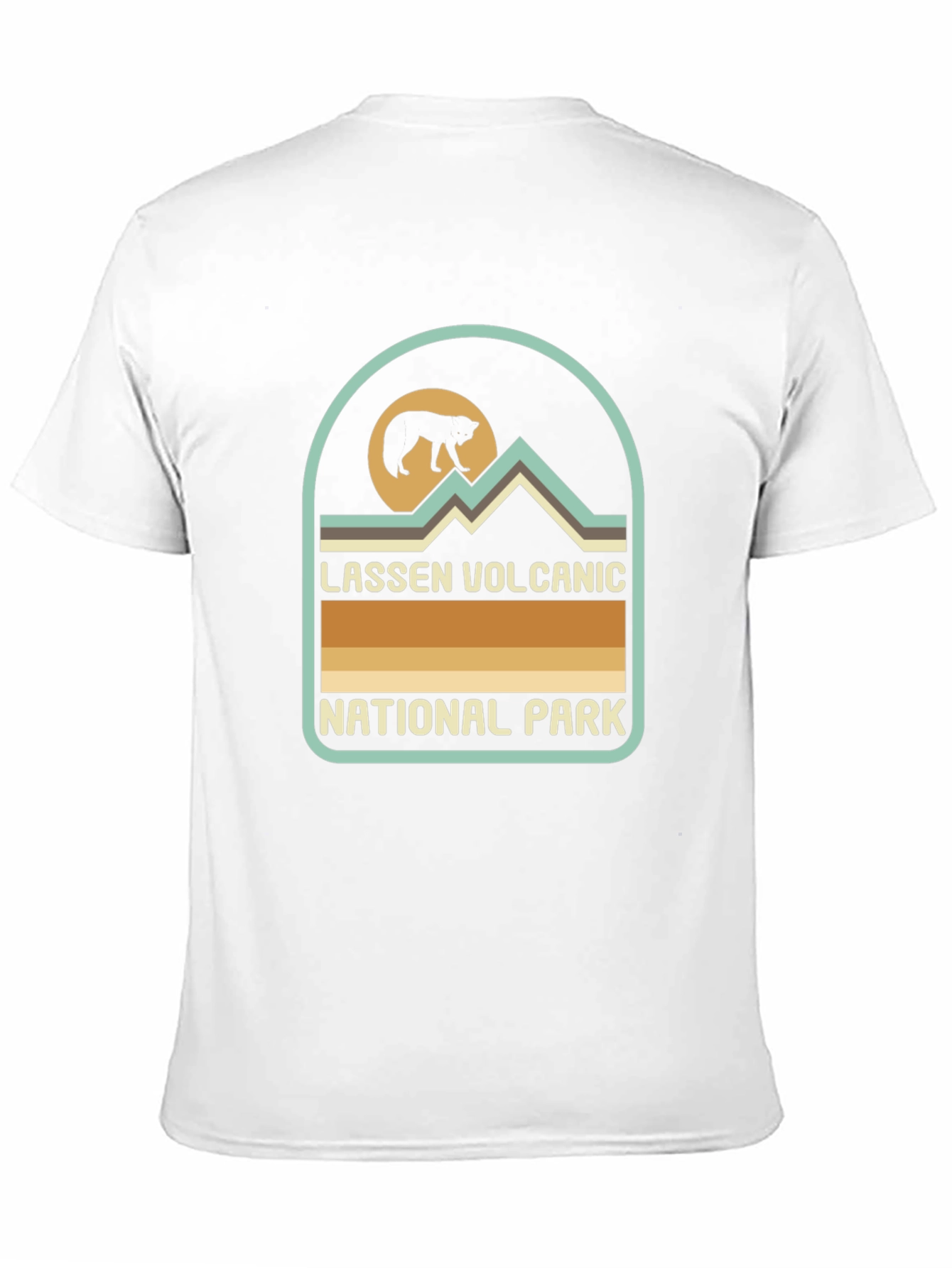Lassen Volcanic National Park Black T-Shirt