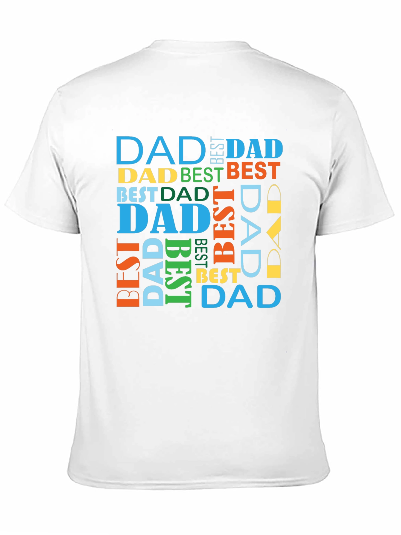 Best Dad Ever Graphic T-Shirt - Black