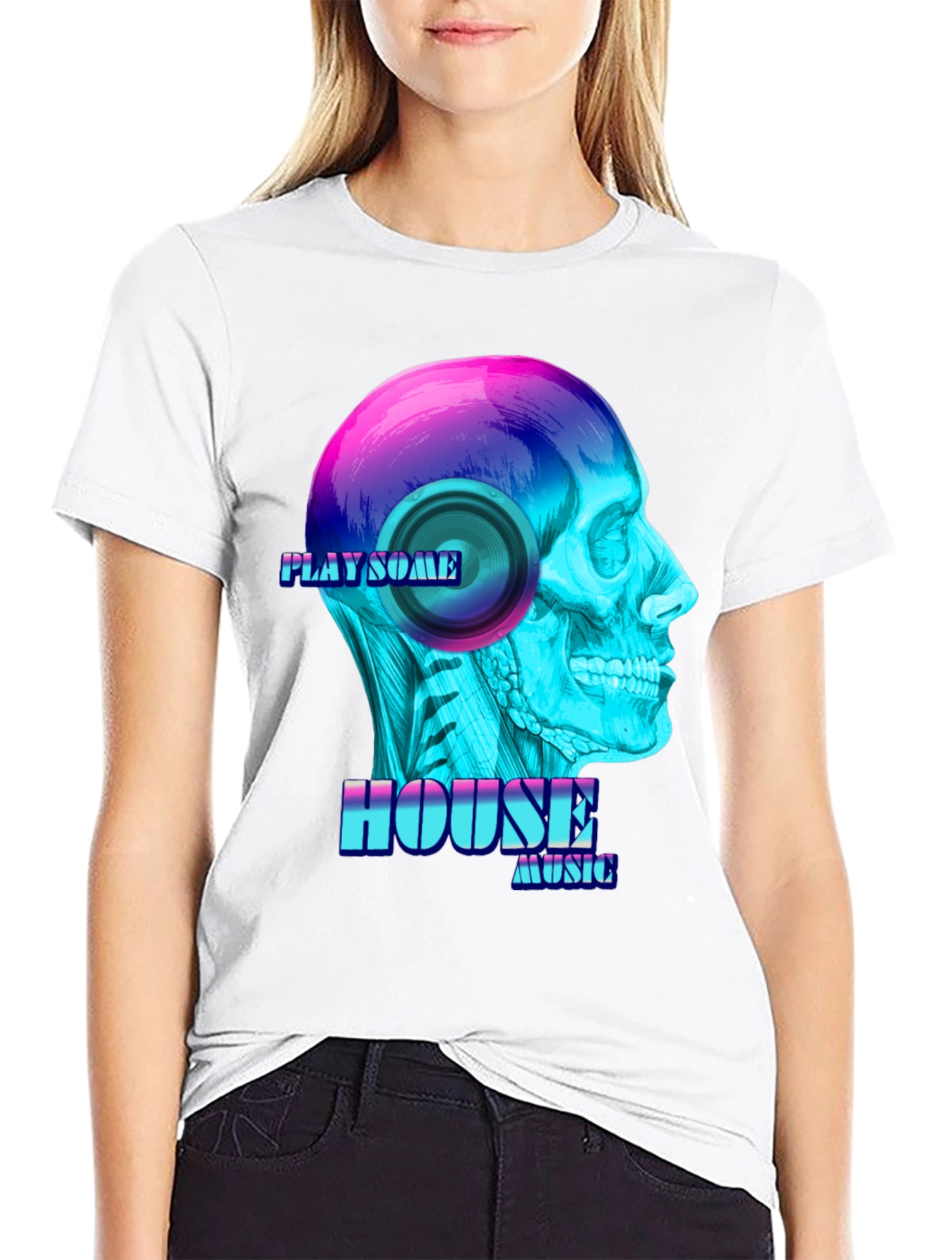 Play Some House Music Graphic T-Shirt