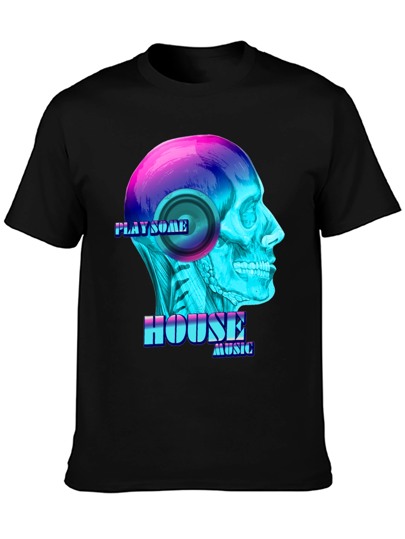 Play Some House Music Graphic T-Shirt