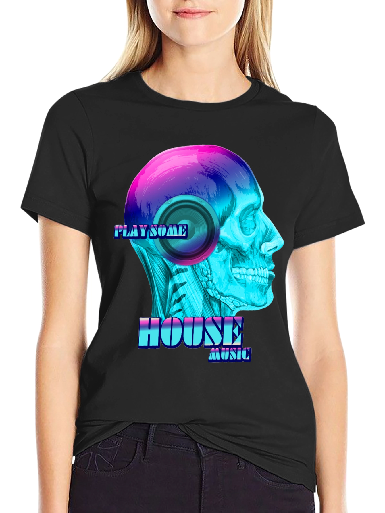 Play Some House Music Graphic T-Shirt