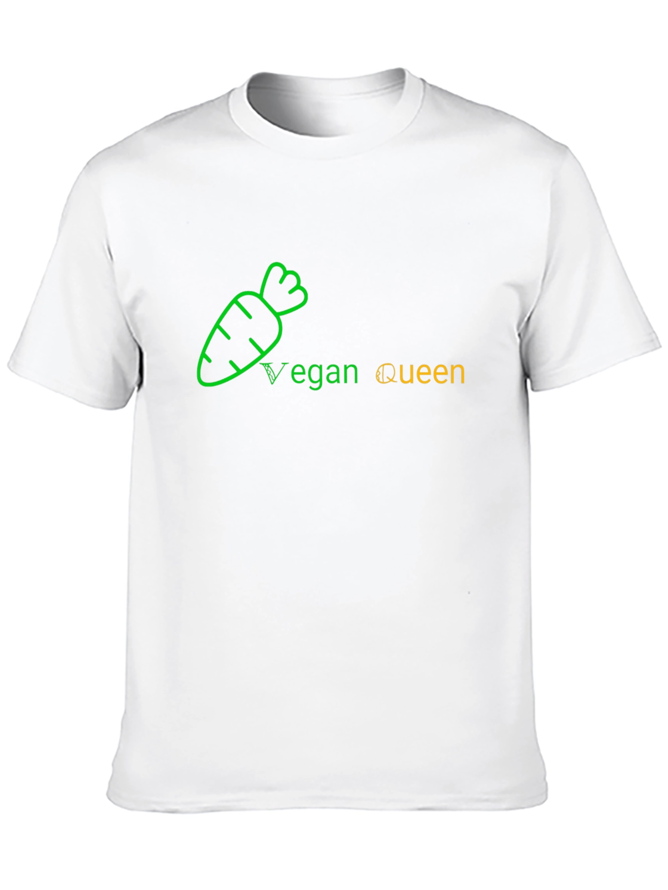 Vegan Queen Black T-Shirt - Stylish & Comfortable