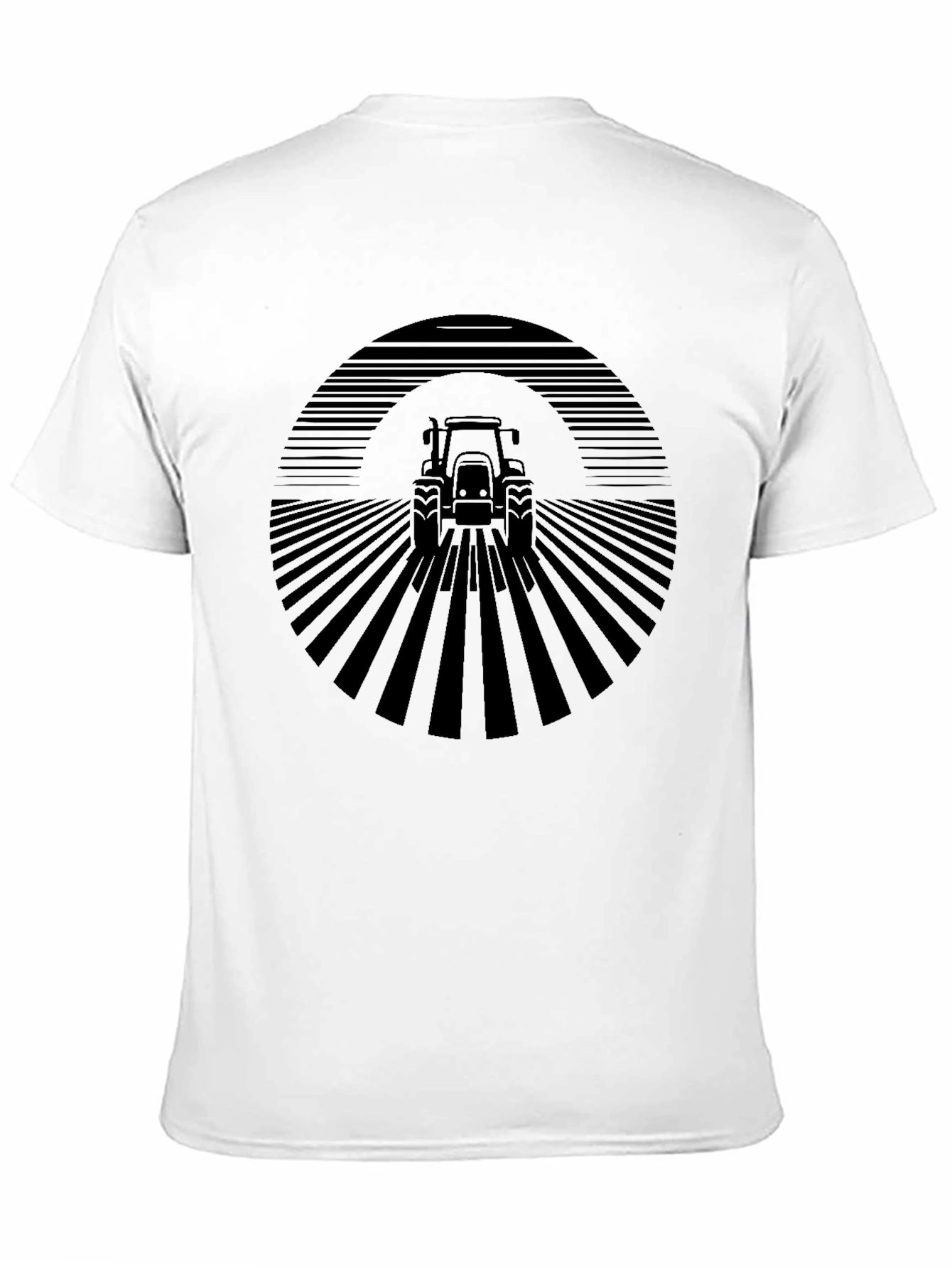 Tractor Field Graphic Tee - Modern Farm Style