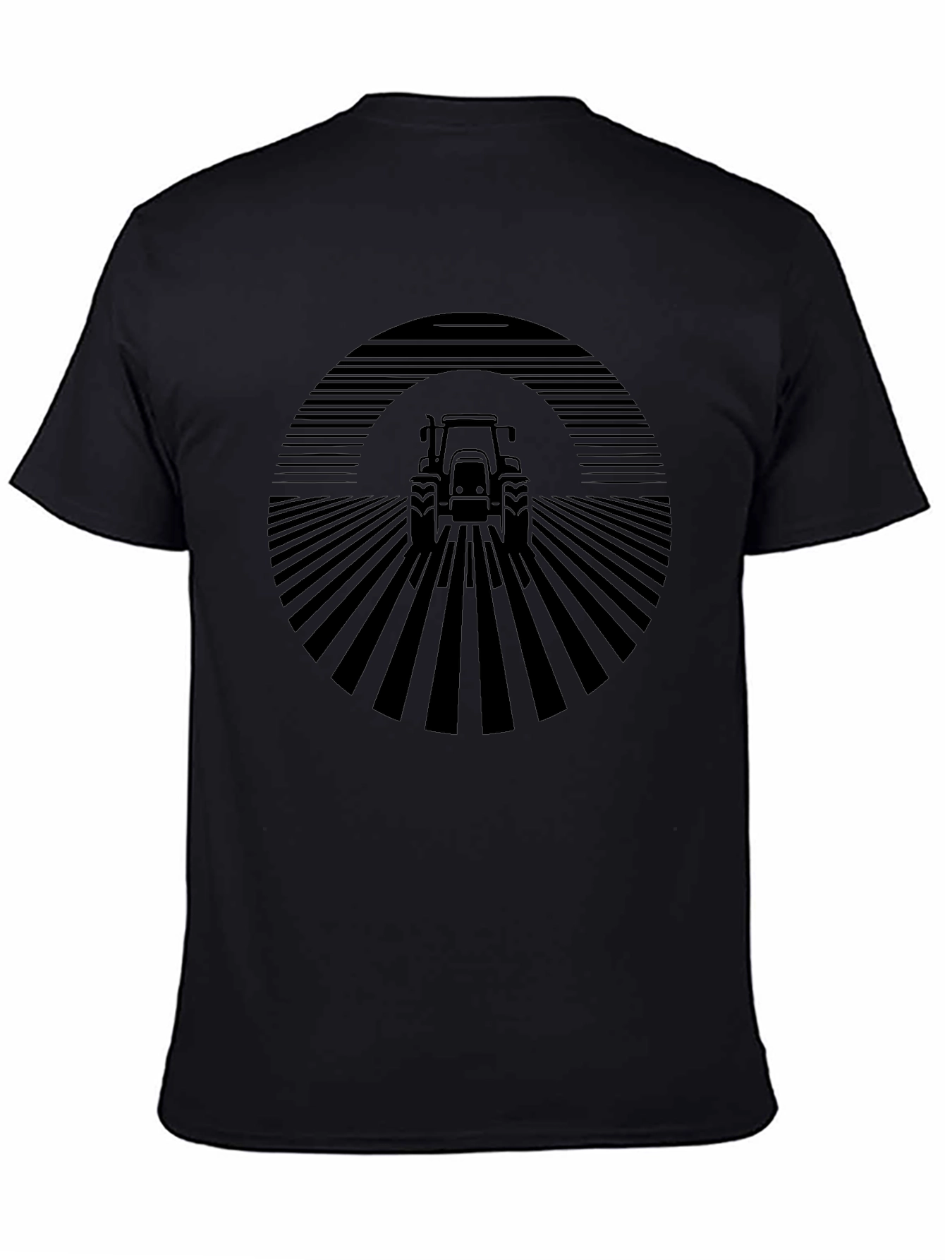Tractor Field Graphic Tee - Modern Farm Style