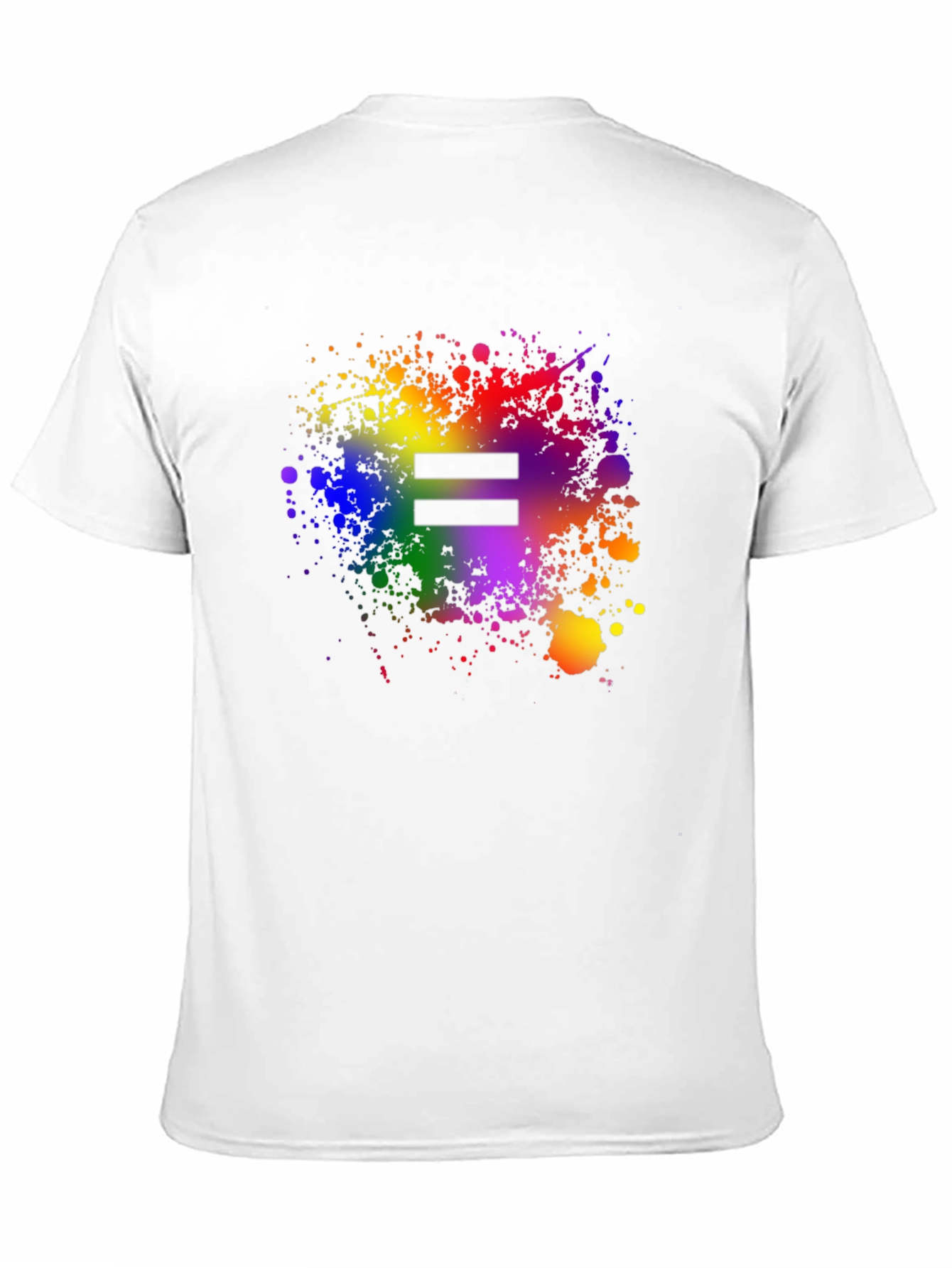 Equality Rainbow Splatter T-Shirt - Pride Apparel