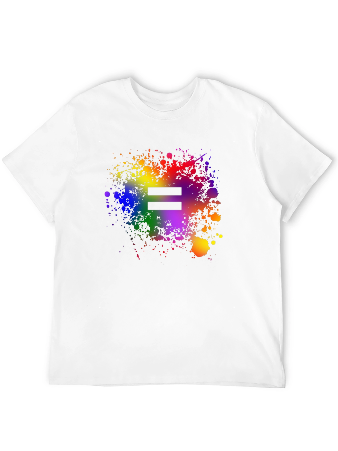 Equality Rainbow Splatter T-Shirt - Pride Apparel