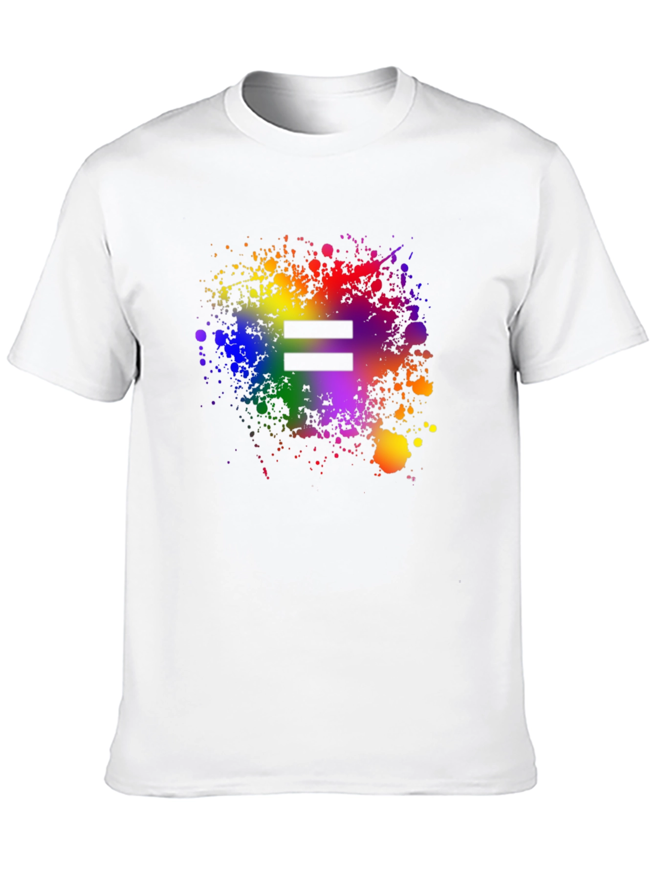 Equality Rainbow Splatter T-Shirt - Pride Apparel