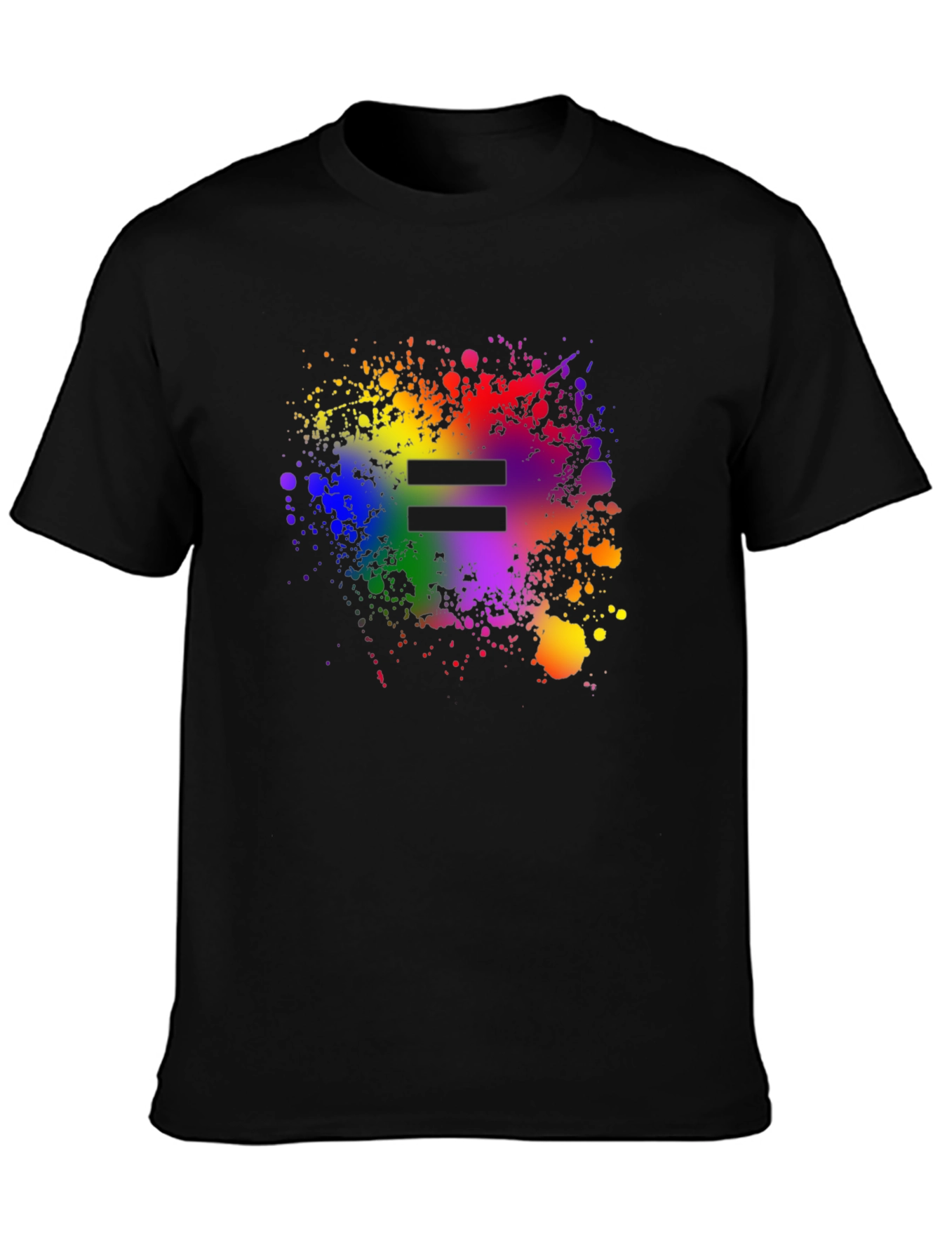 Equality Rainbow Splatter T-Shirt - Pride Apparel