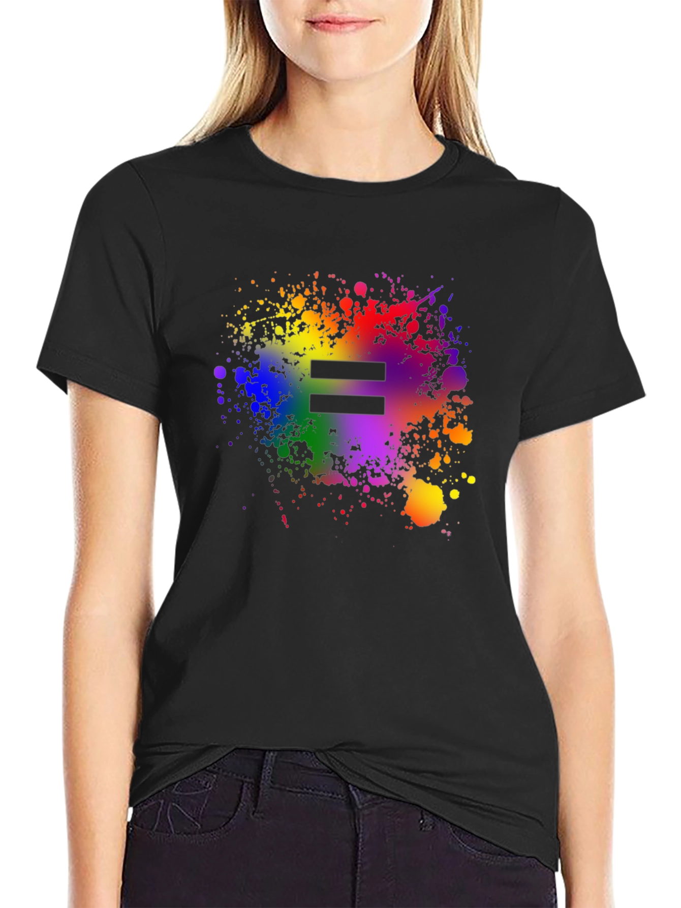 Equality Rainbow Splatter T-Shirt - Pride Apparel