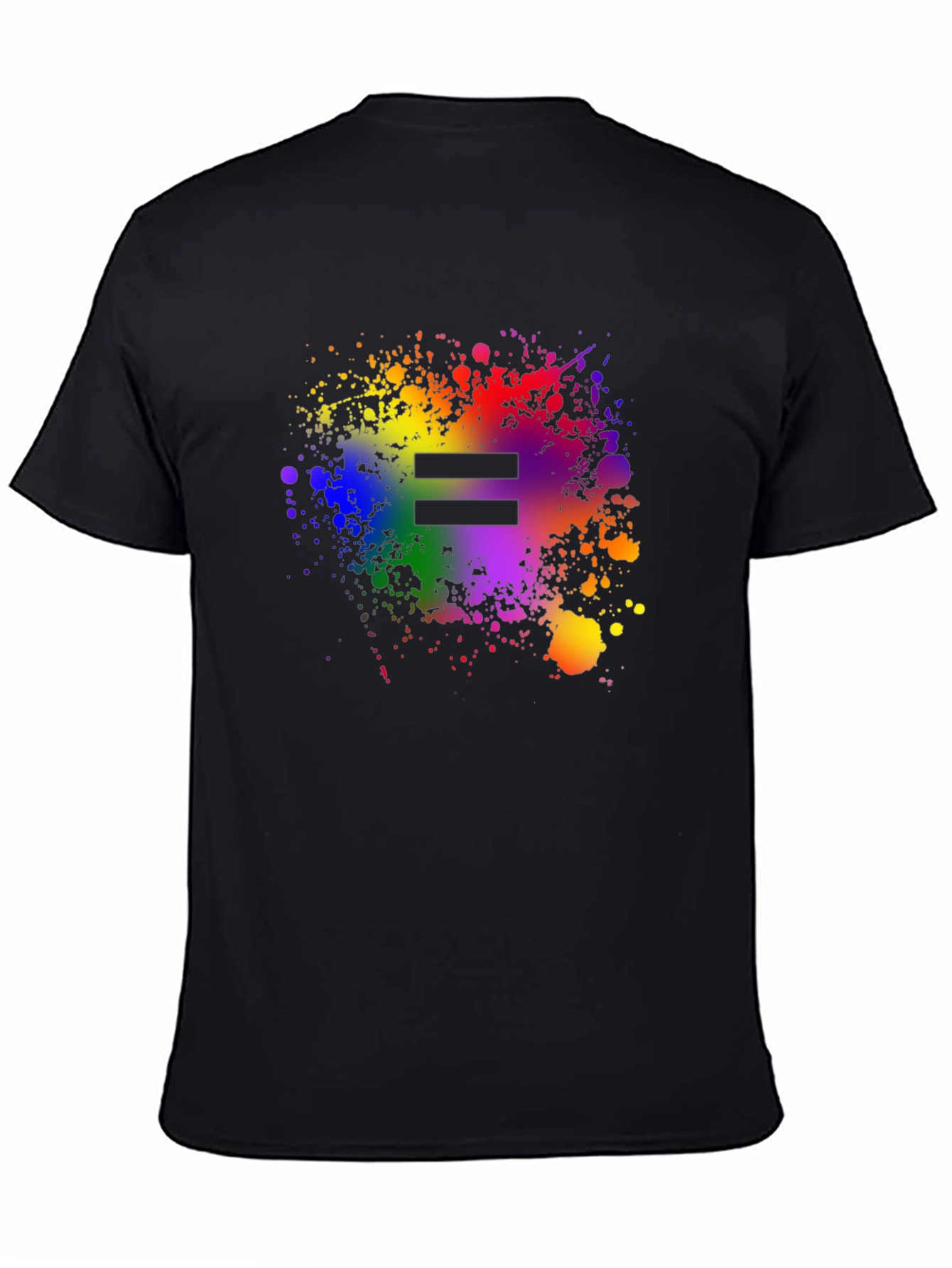 Equality Rainbow Splatter T-Shirt - Pride Apparel