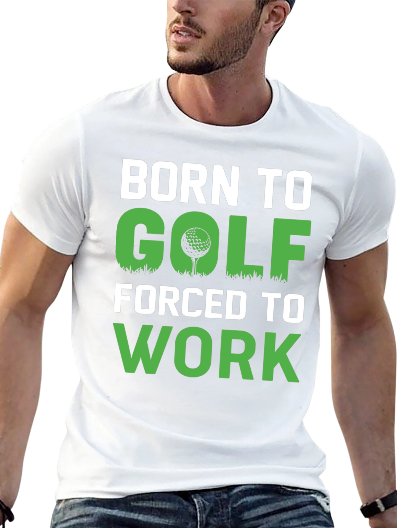 Born to Golf T-Shirt - Funny Golfer Tee