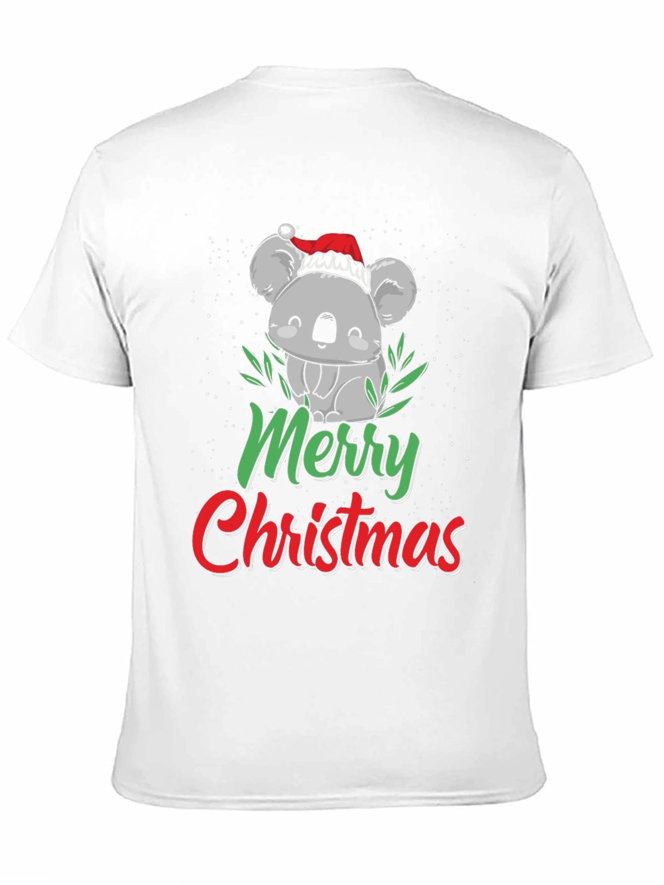 Cute Koala Merry Christmas T-Shirt - Holiday Apparel