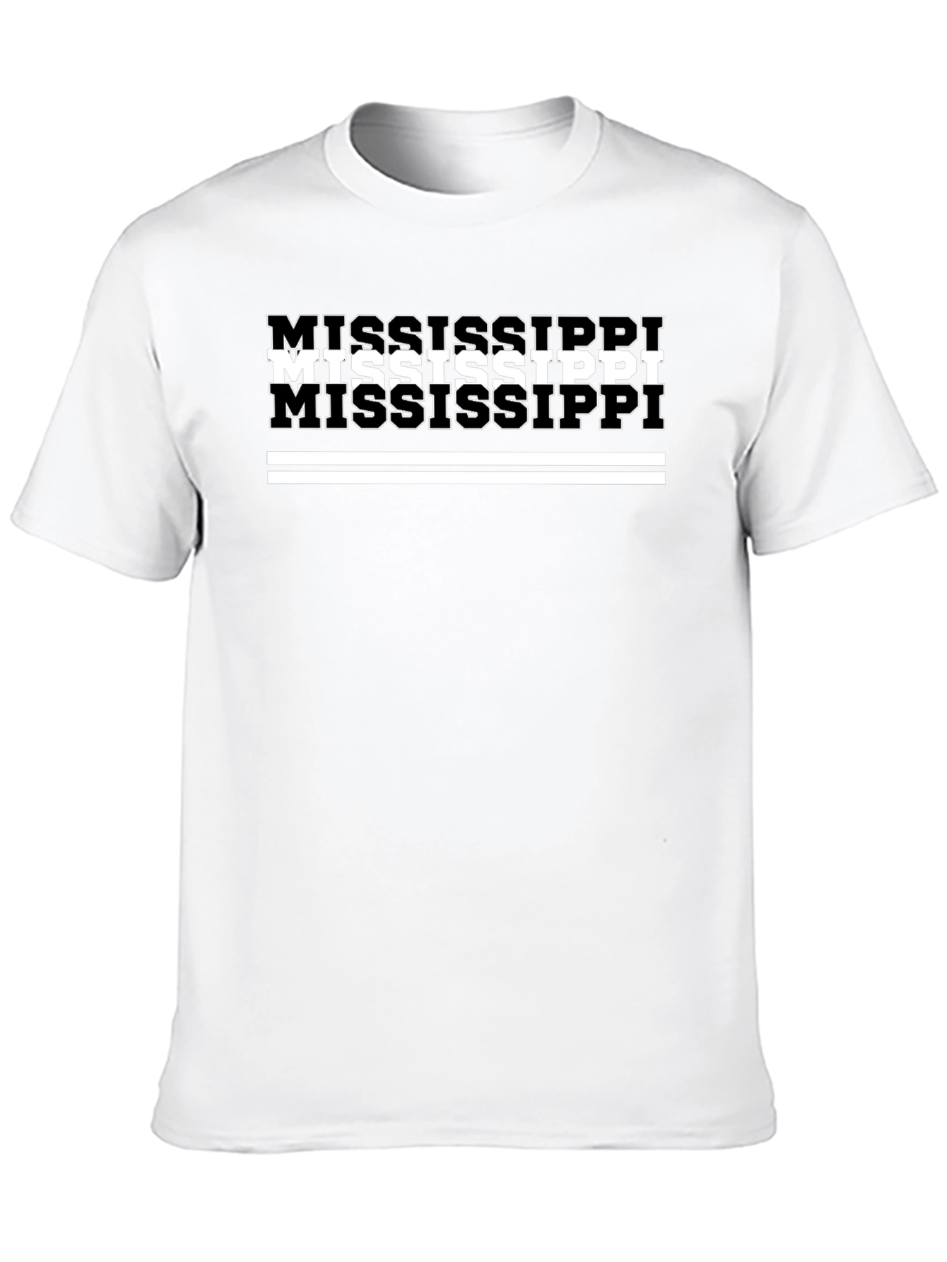 Mississippi State Pride Graphic Tee - Black