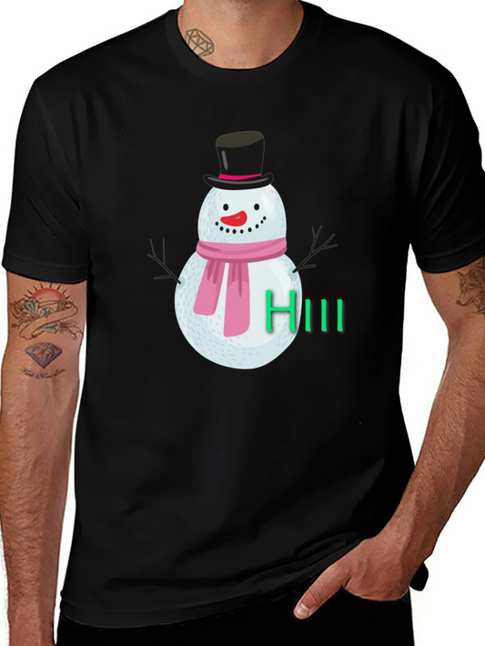 Snowman Graphic Tee - Winter Holiday Fun!