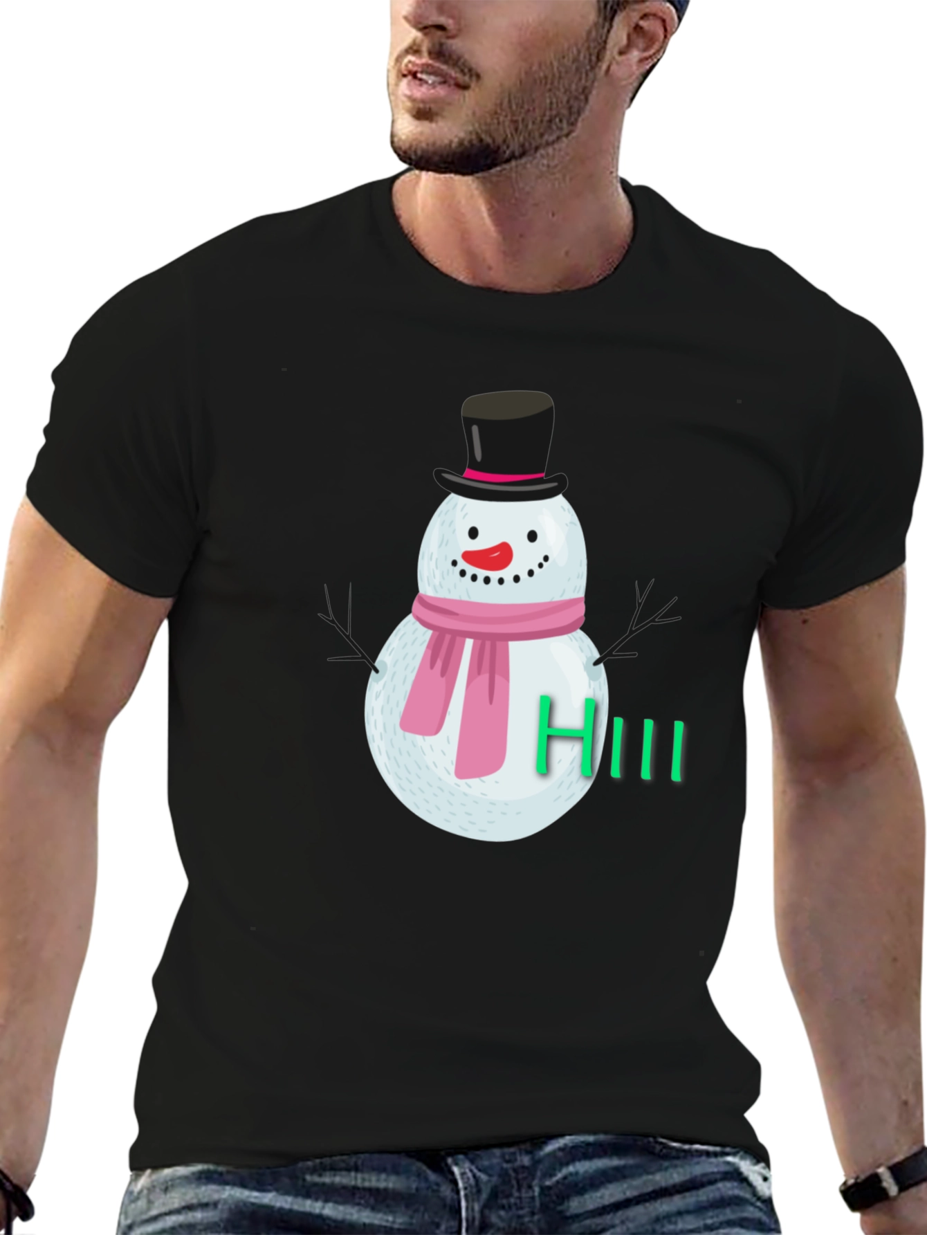 Snowman Graphic Tee - Winter Holiday Fun!