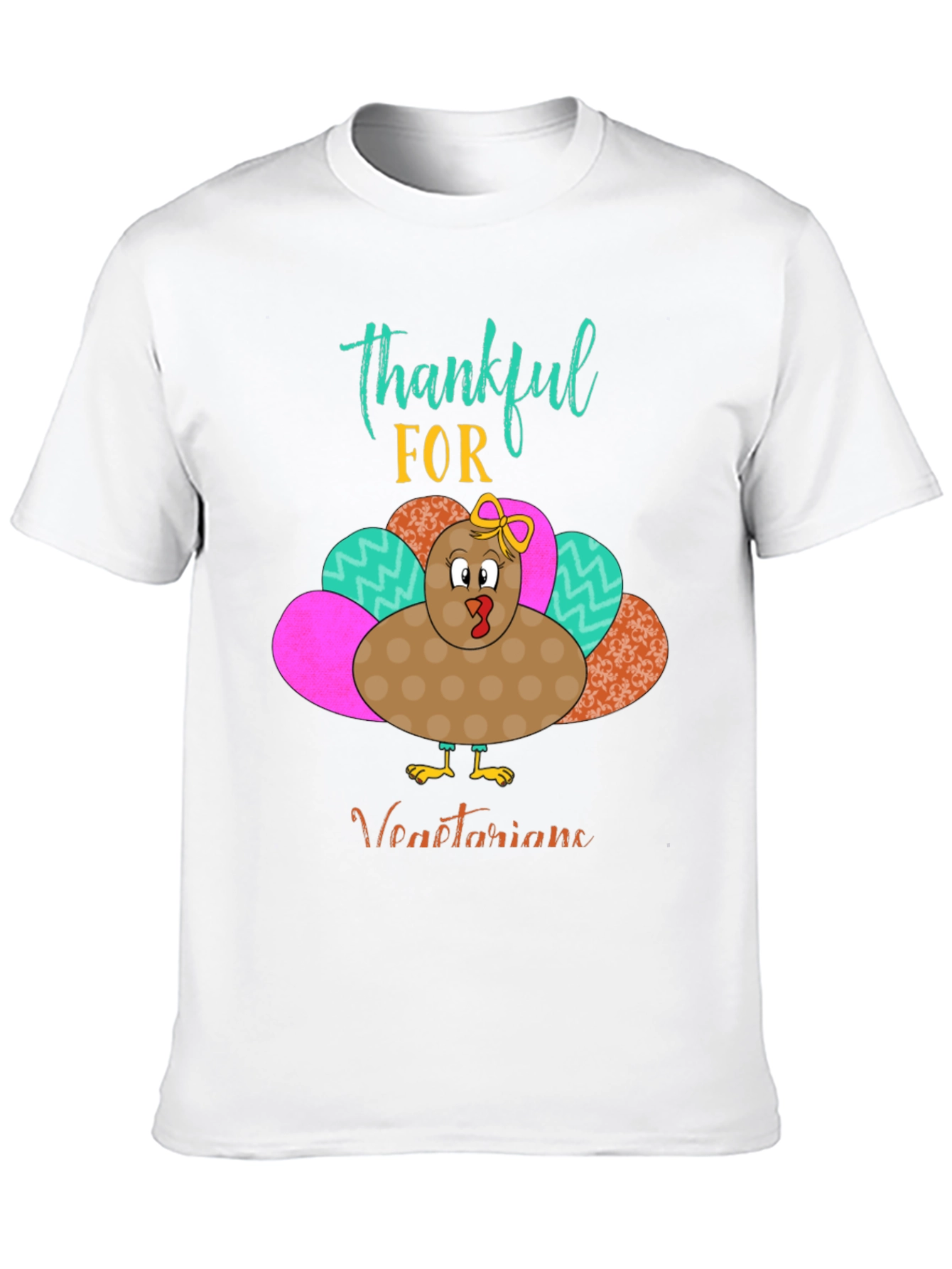 Thankful for Vegetarians Turkey T-Shirt