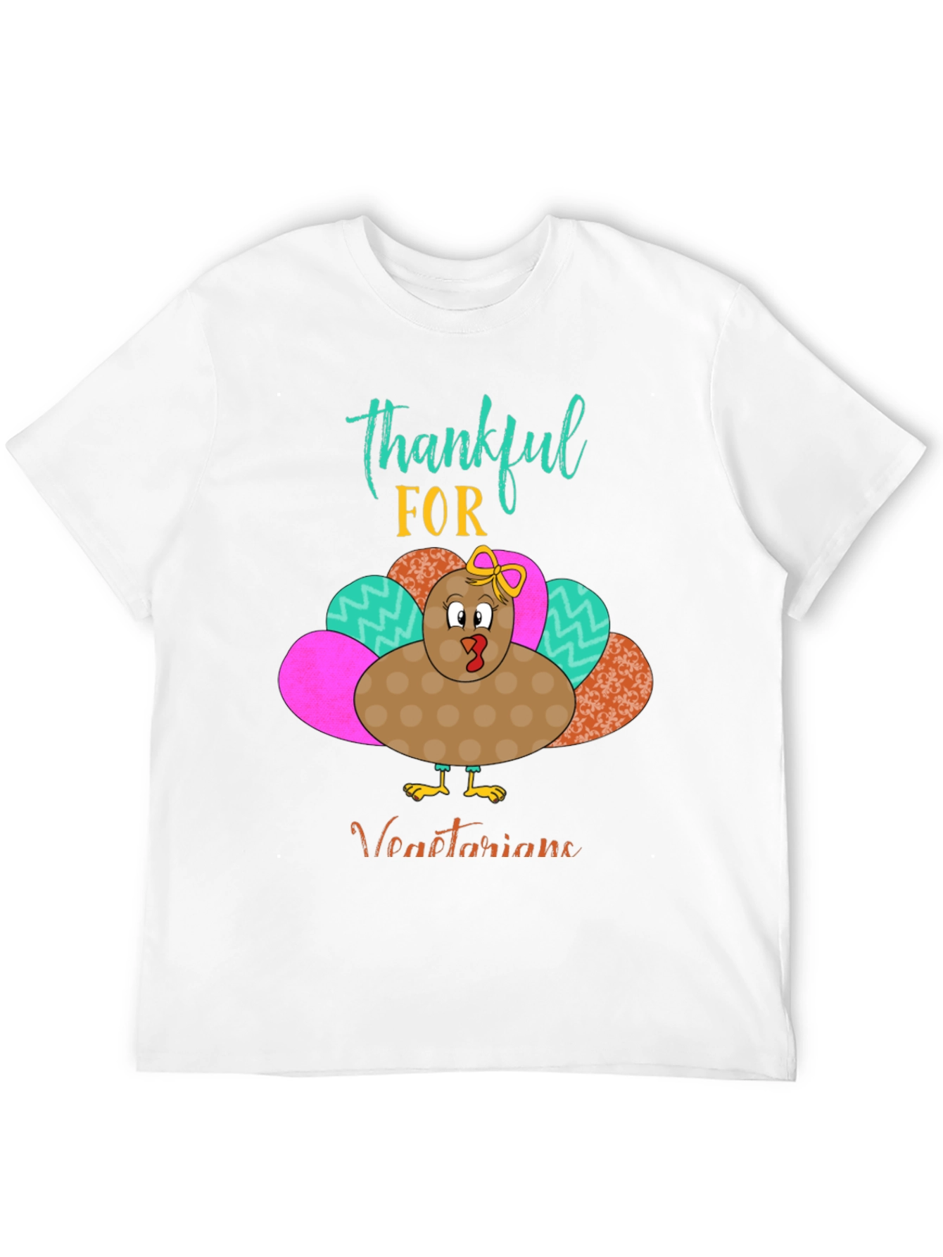 Thankful for Vegetarians Turkey T-Shirt