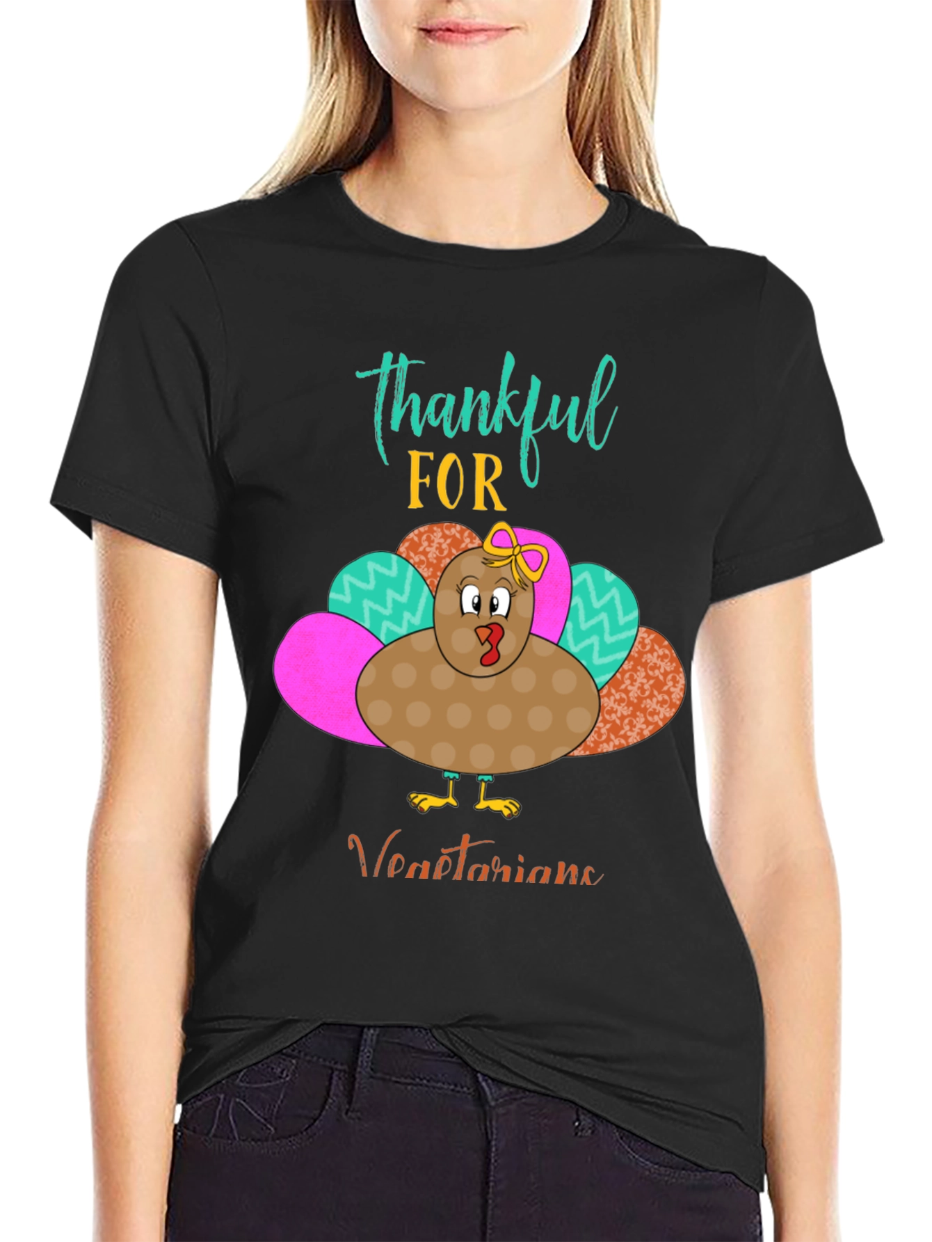 Thankful for Vegetarians Turkey T-Shirt