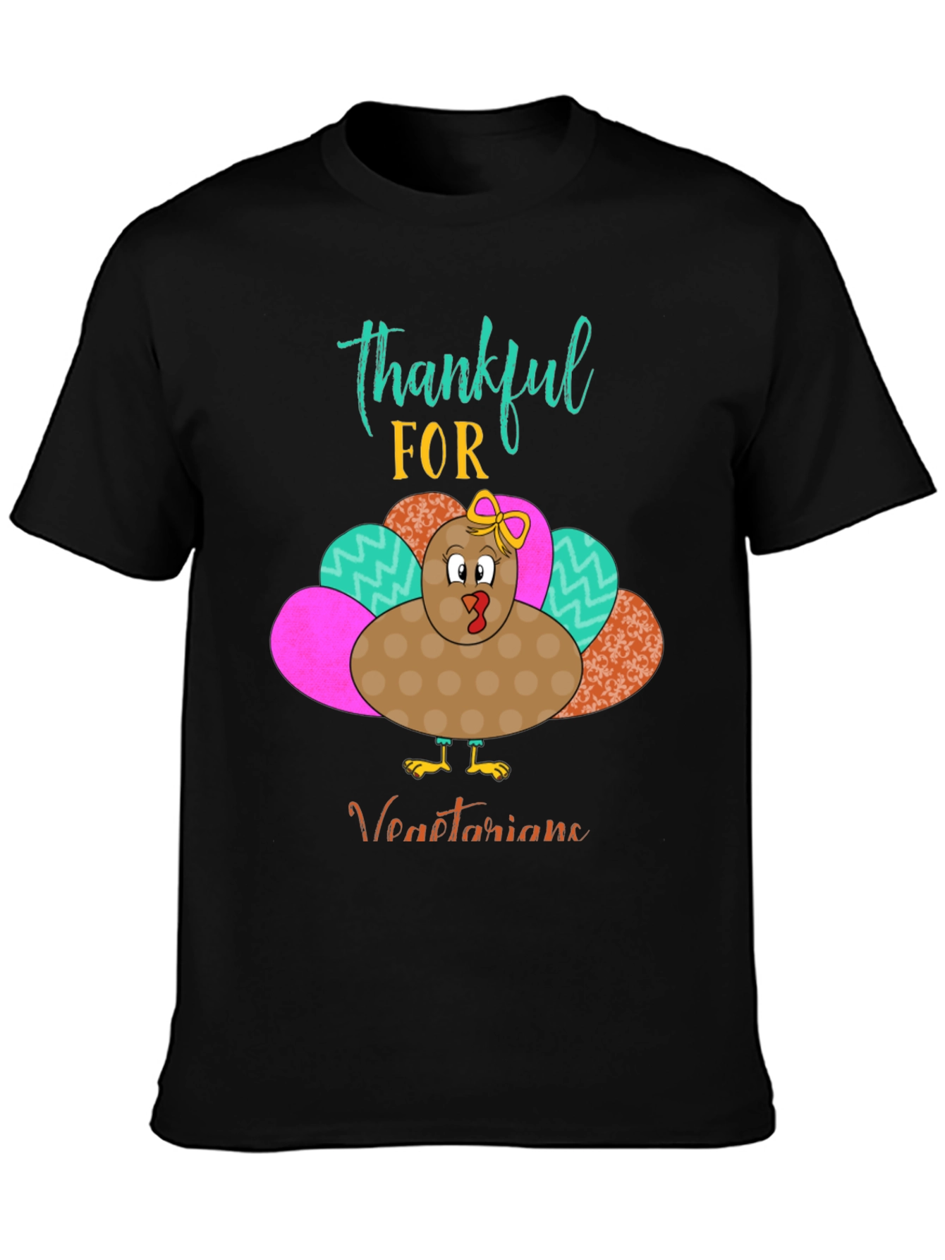 Thankful for Vegetarians Turkey T-Shirt