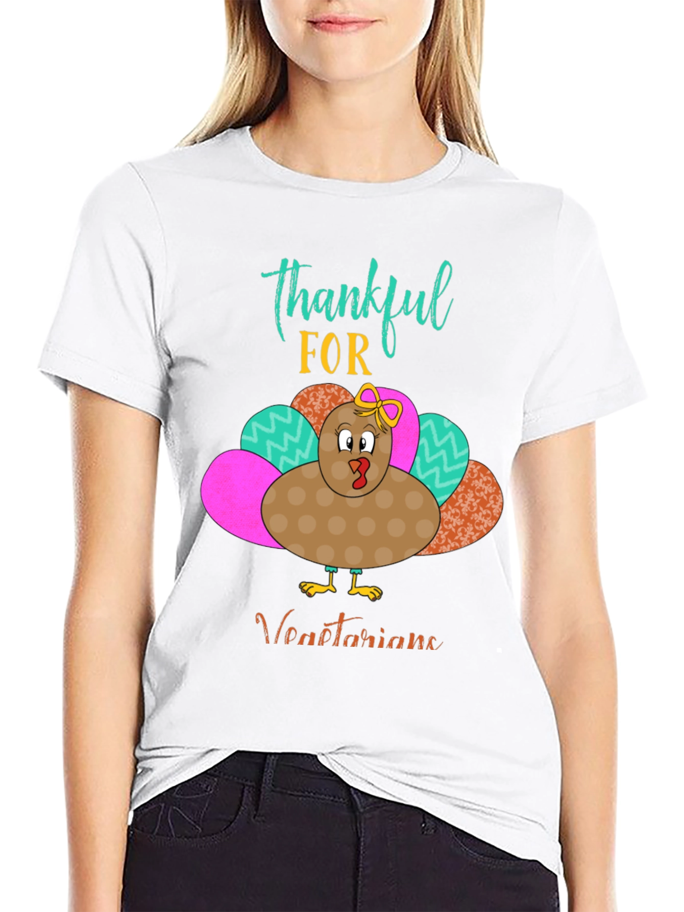 Thankful for Vegetarians Turkey T-Shirt