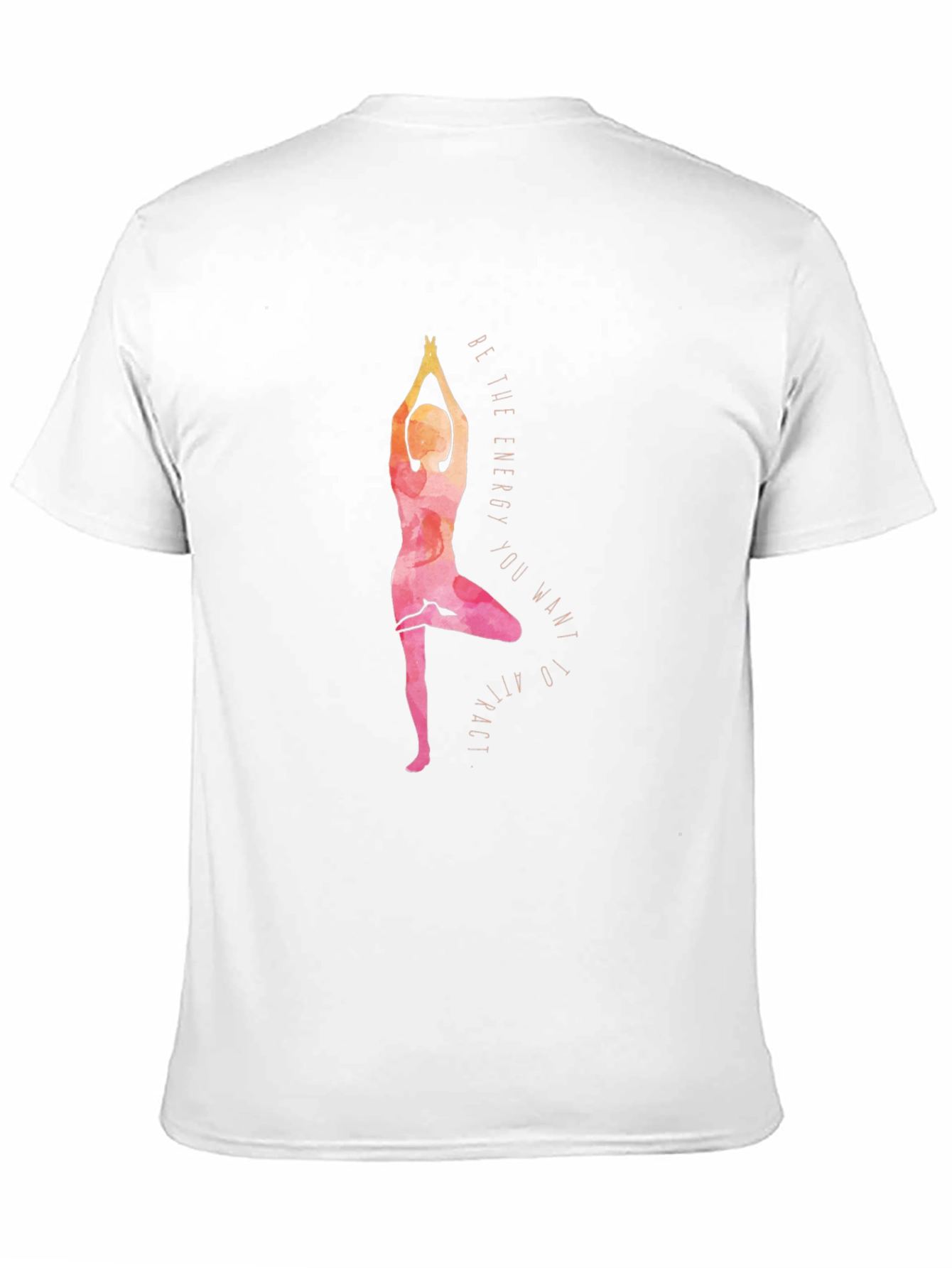 Yoga Energy Graphic Tee - Balance & Style