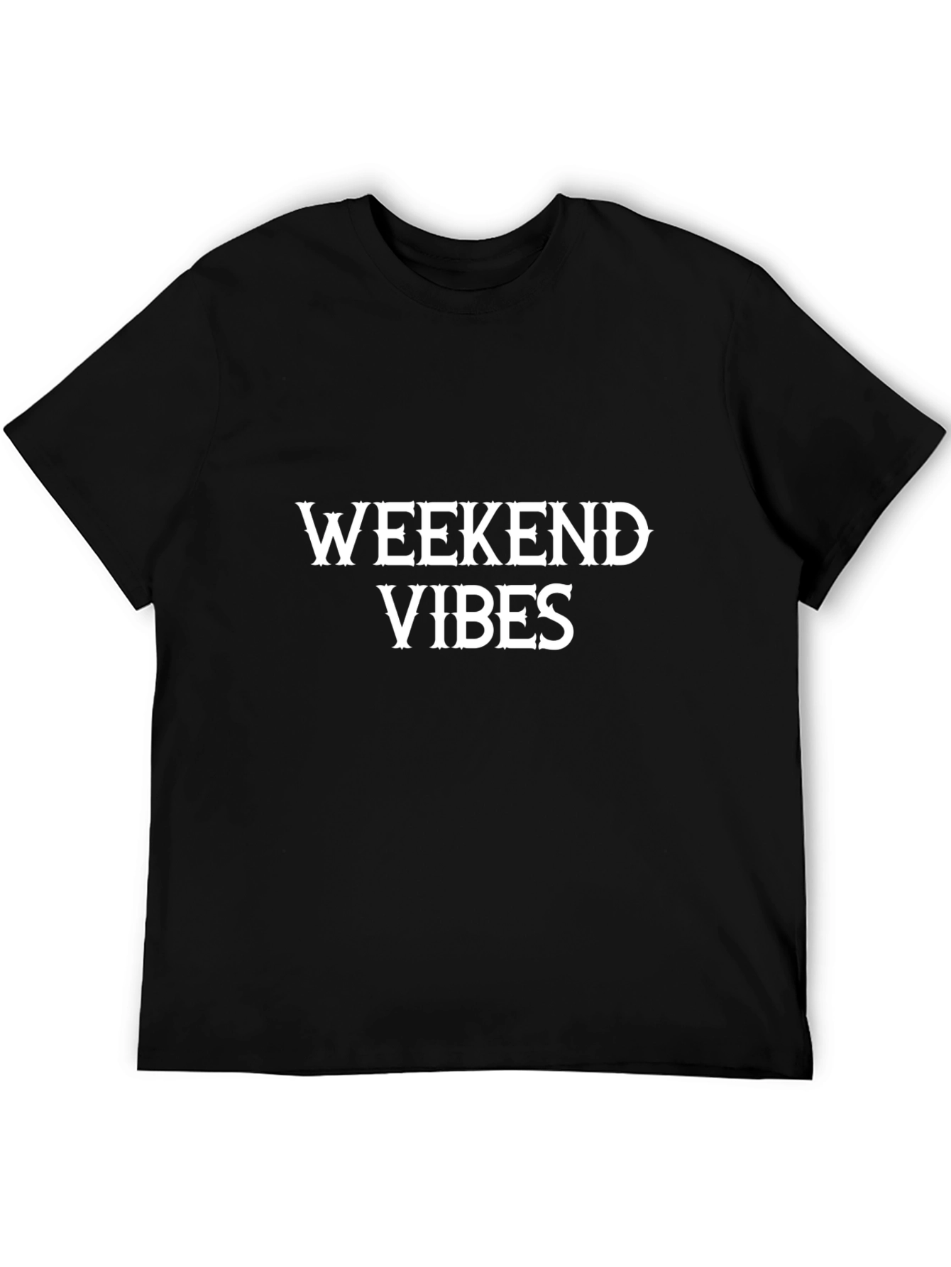 Weekend Vibes Graphic Tee - Casual Comfort