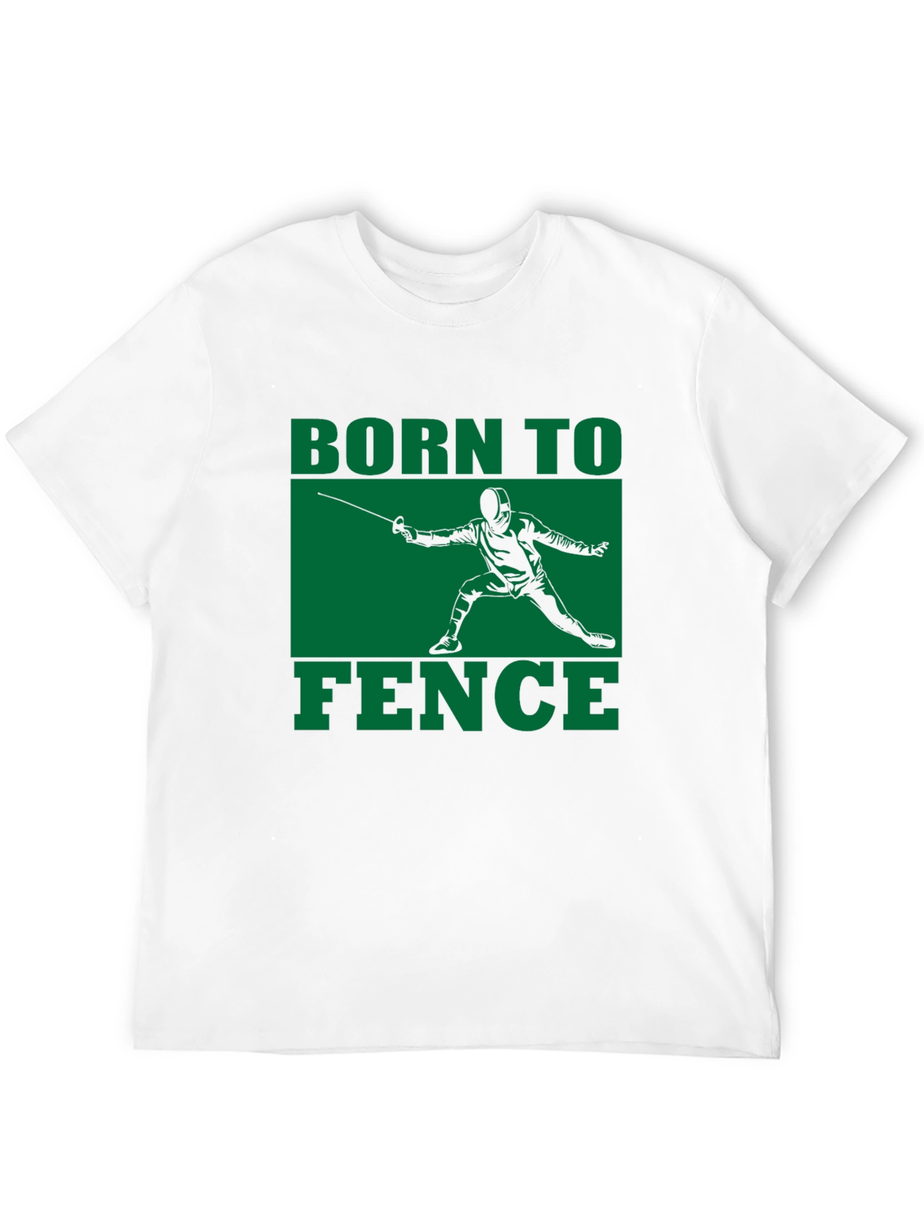 Born to Fence T-Shirt - Black
