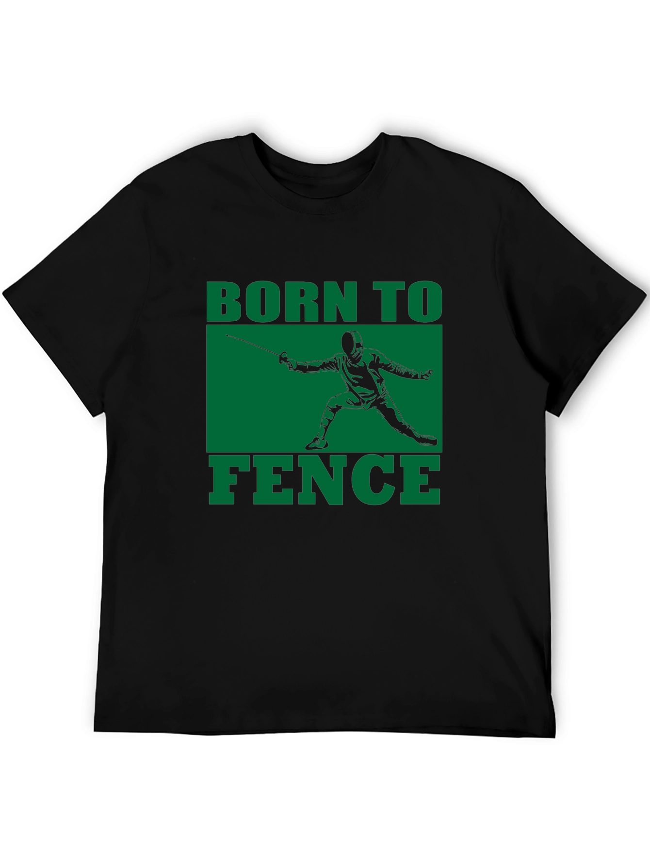 Born to Fence T-Shirt - Black